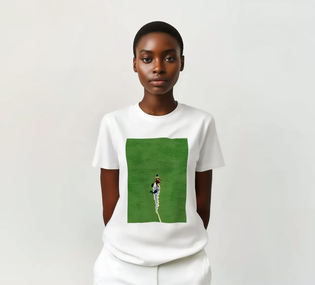 Liquid Path t-shirt da KUNSTstück