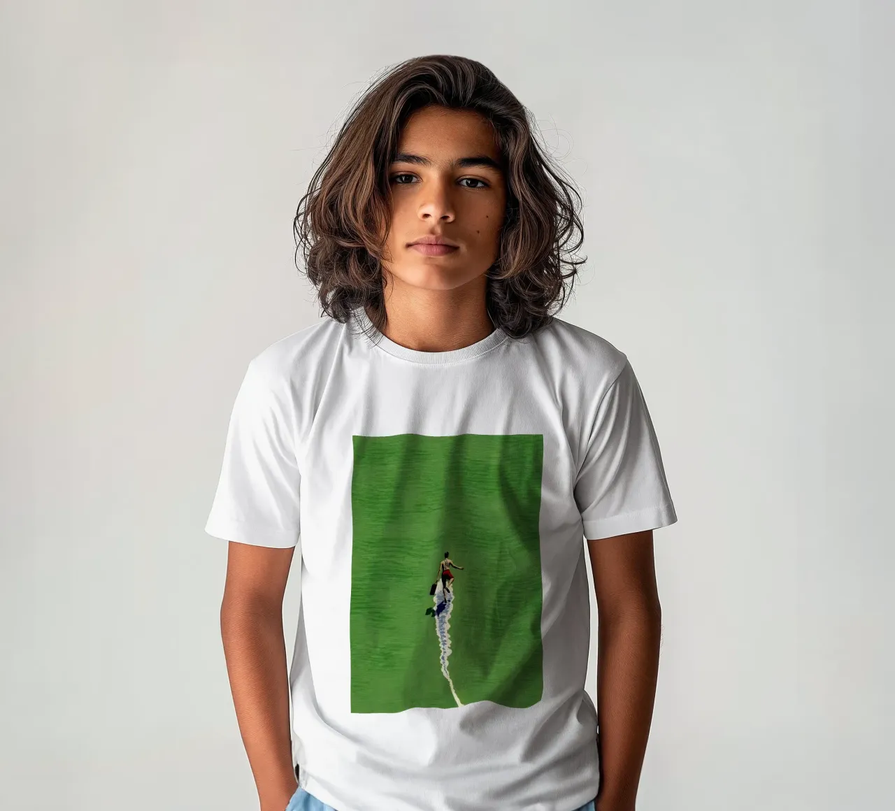 Liquid Path t-shirt bambini da KUNSTstück