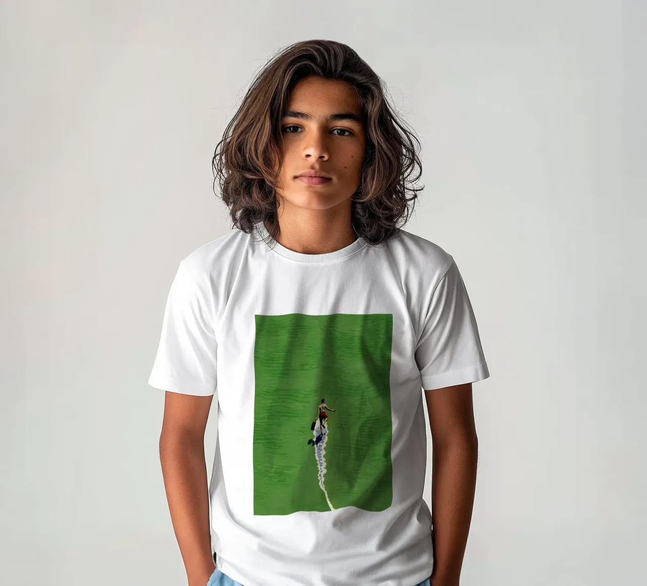 Liquid Path t-shirt bambini da KUNSTstück