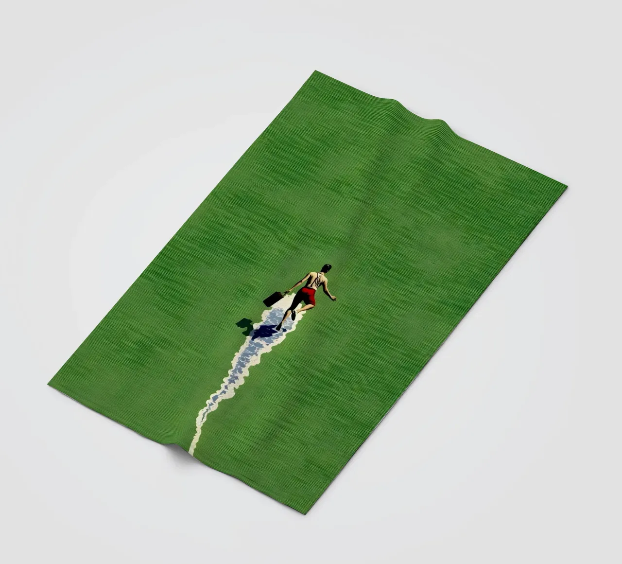 Liquid Path coperta in pile da KUNSTstück