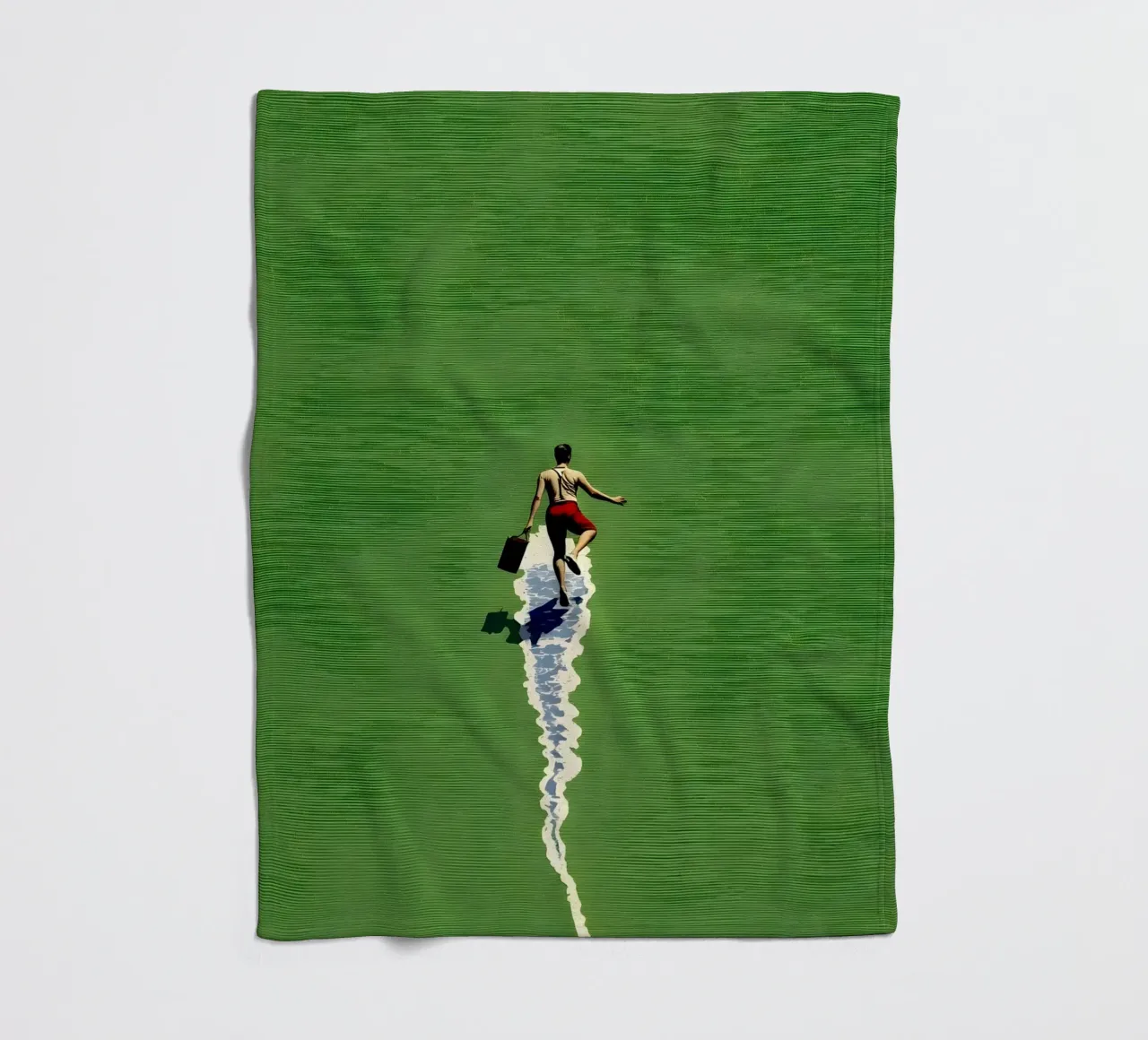 Liquid Path Fleecedecke von KUNSTstück