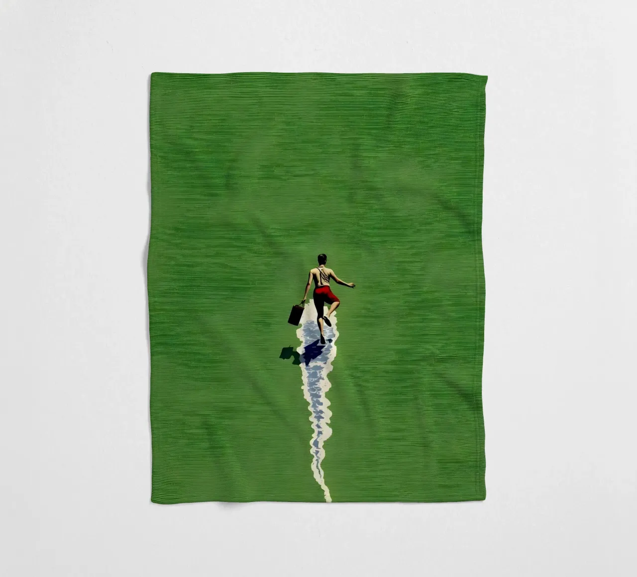 Liquid Path Fleecedecke von KUNSTstück