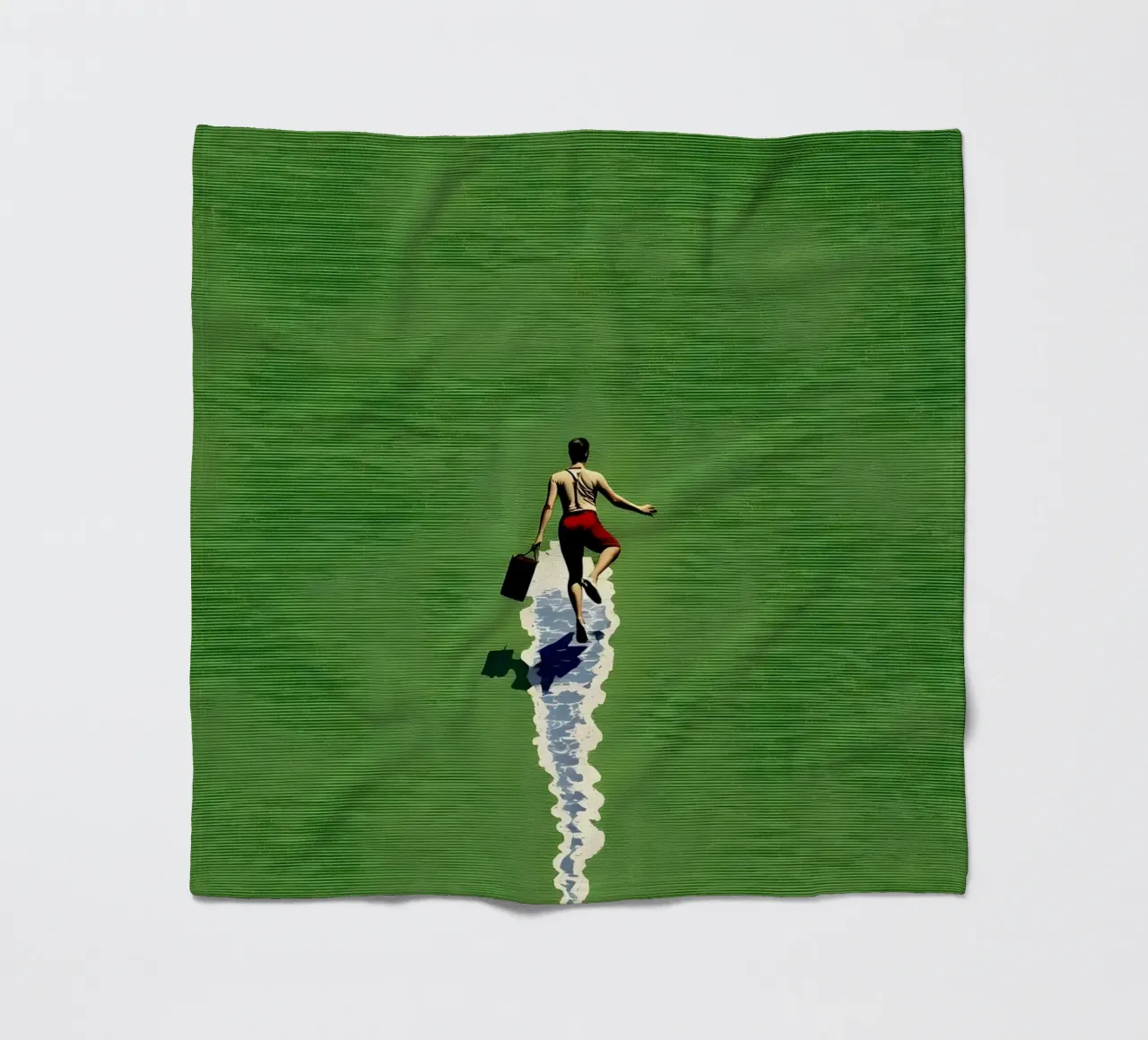 Liquid Path Fleecedecke von KUNSTstück