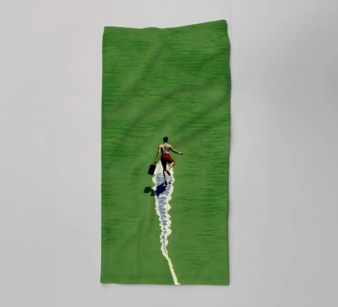 Liquid Path towel by KUNSTstück