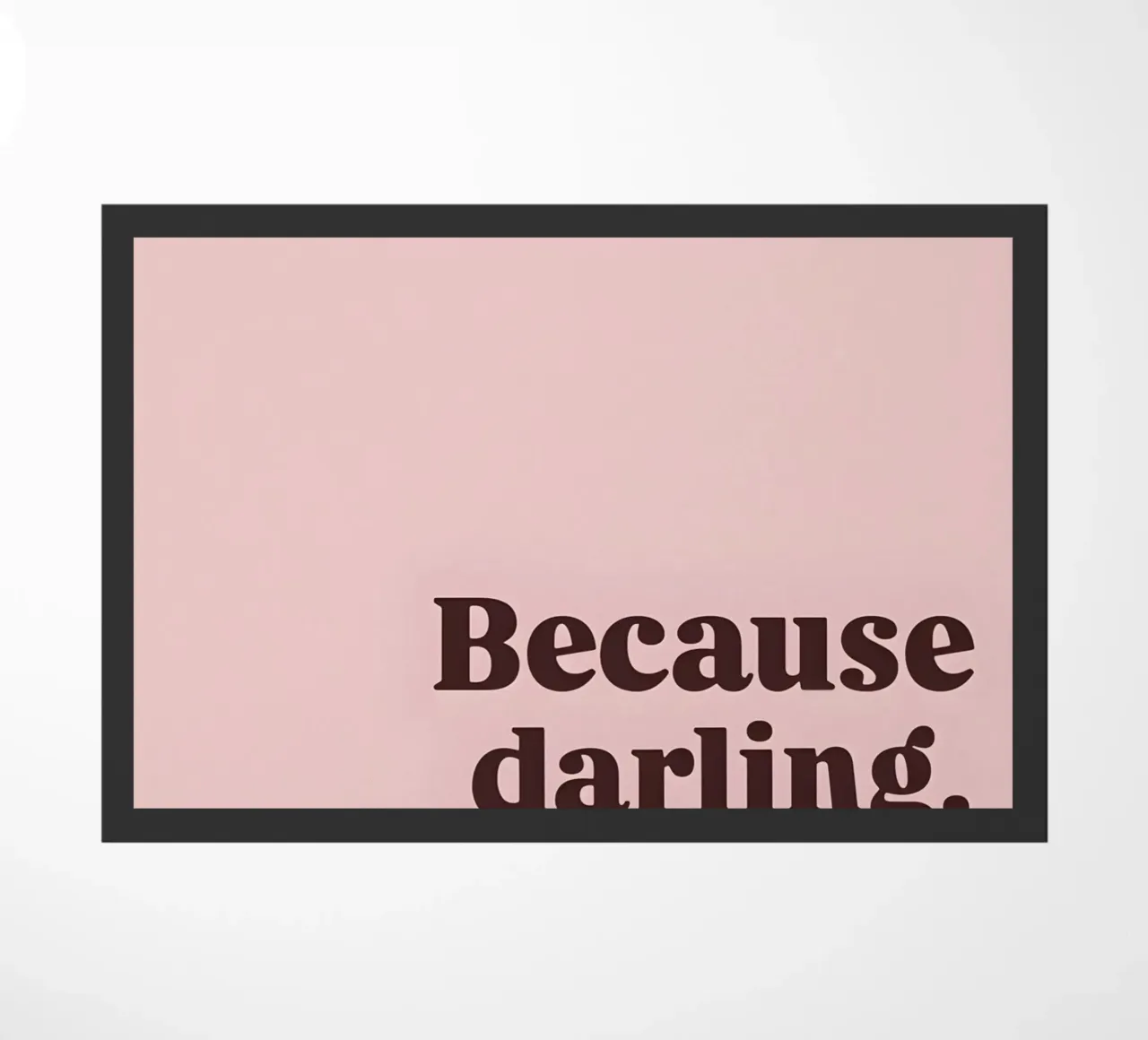 Because darling, studying iş a privilege zerbino da Type & Tape