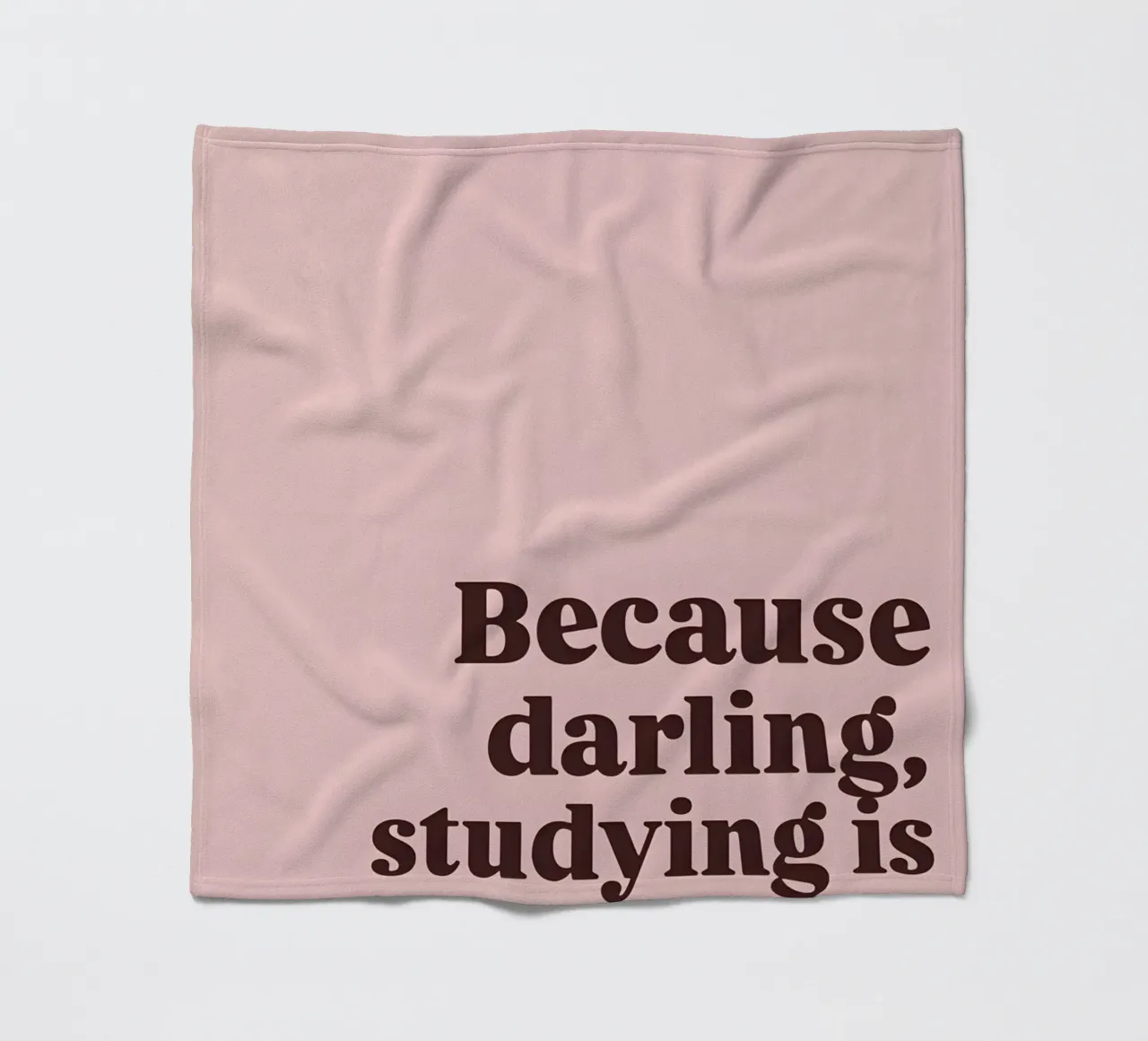 Because darling, studying iş a privilege coperta in pile da Type & Tape