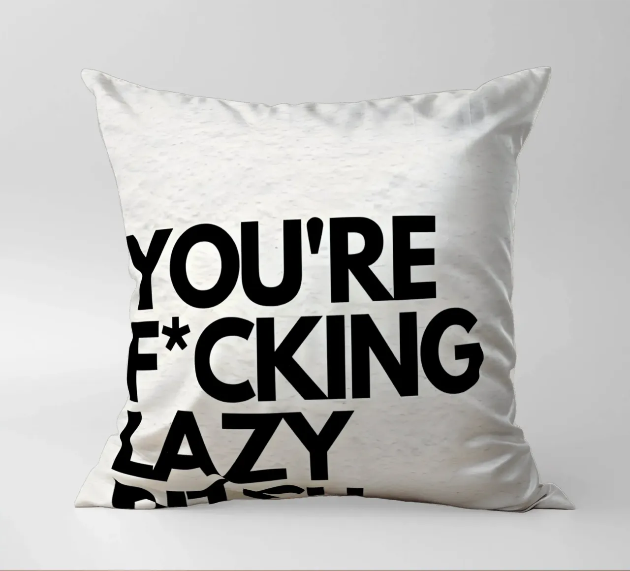 LAZY cuscino da Type & Tape