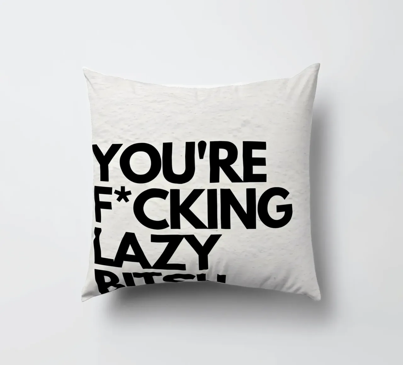 LAZY cuscino da Type & Tape
