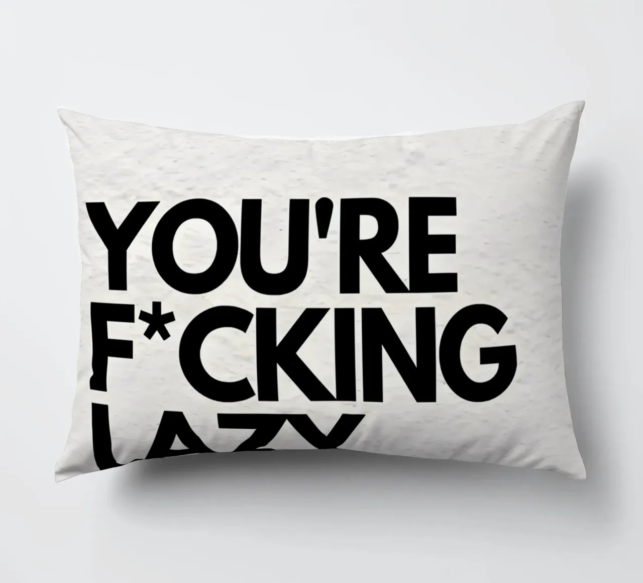 LAZY cuscino da Type & Tape