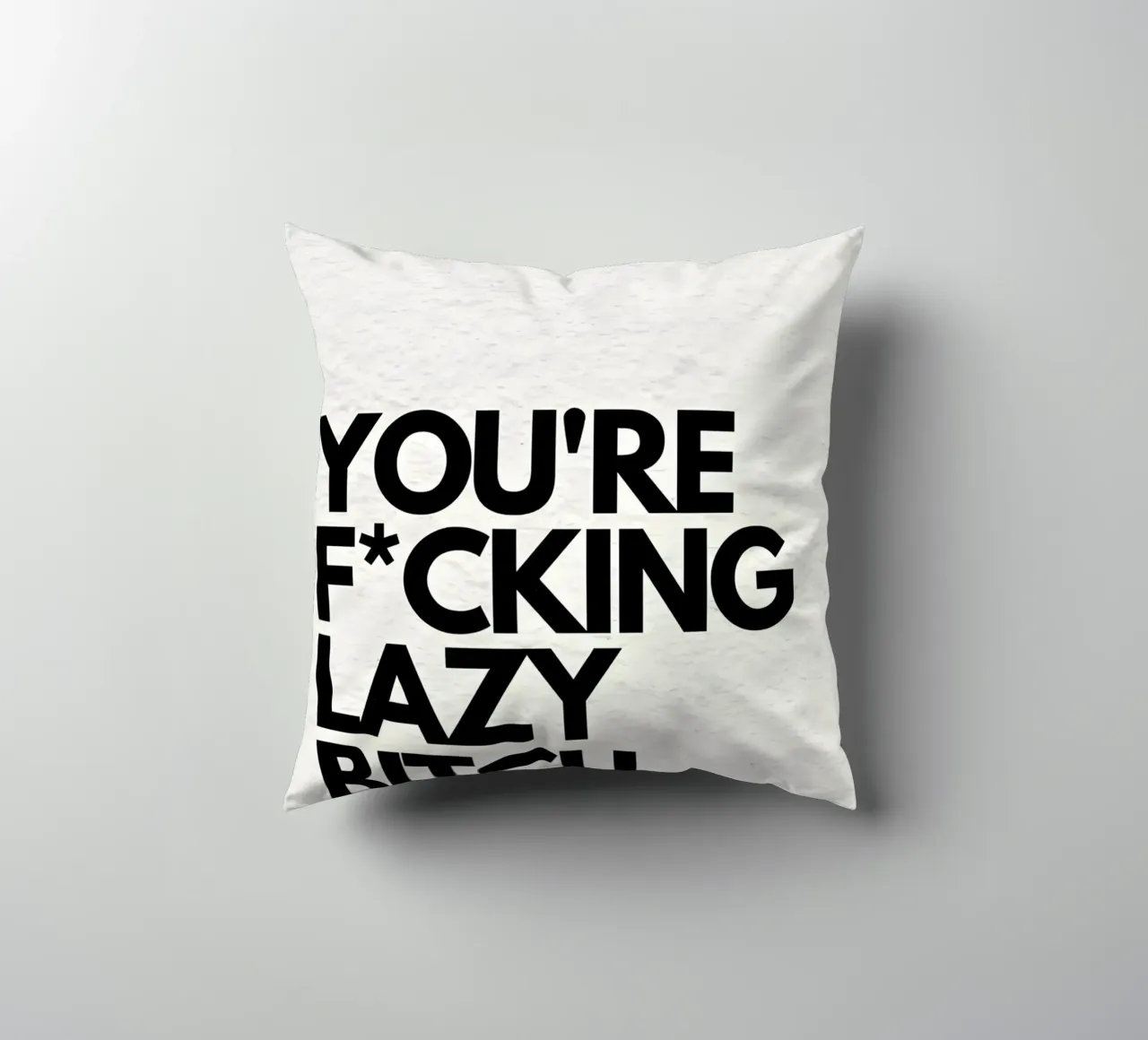 LAZY cuscino da Type & Tape