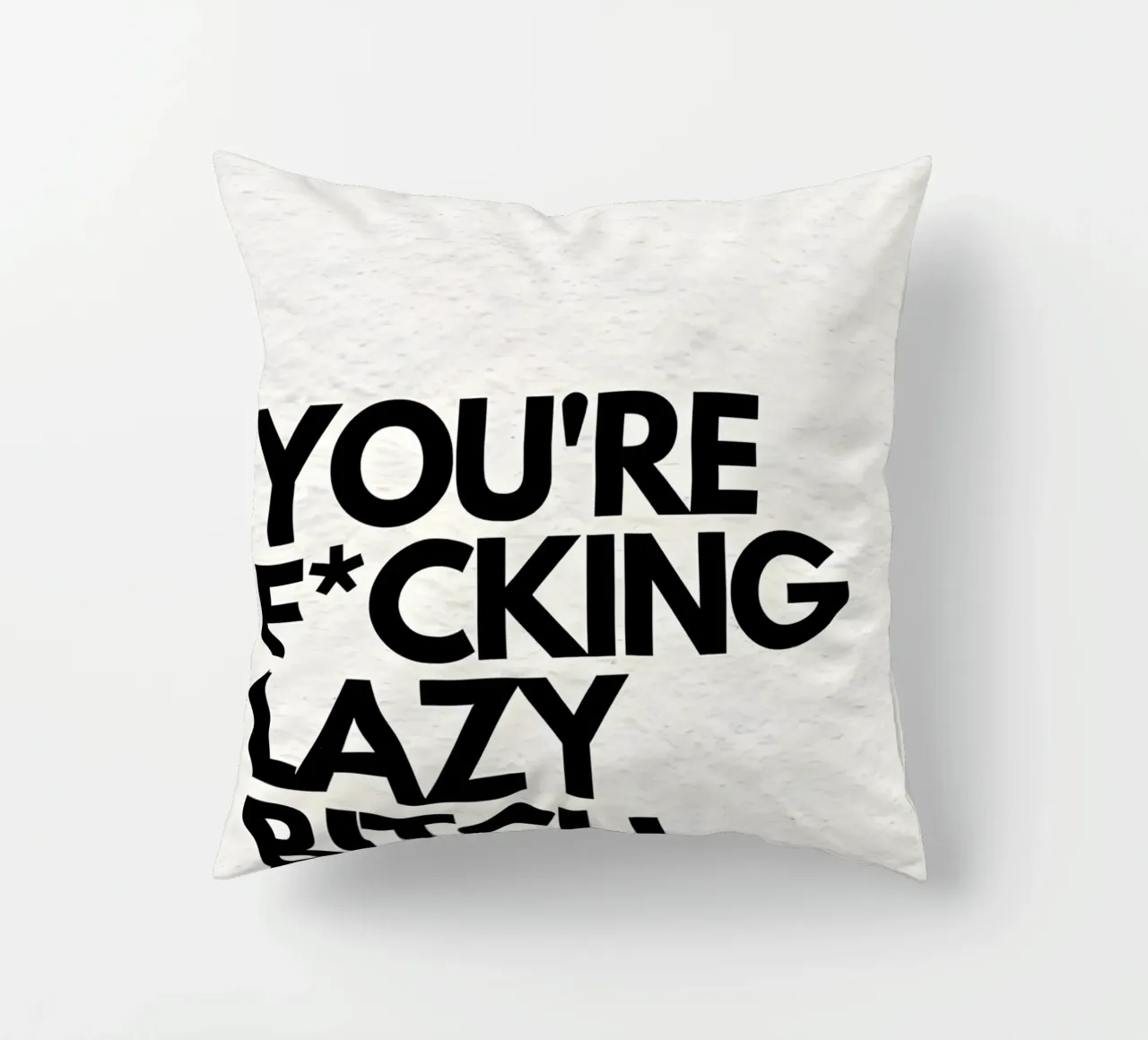 LAZY cuscino da Type & Tape