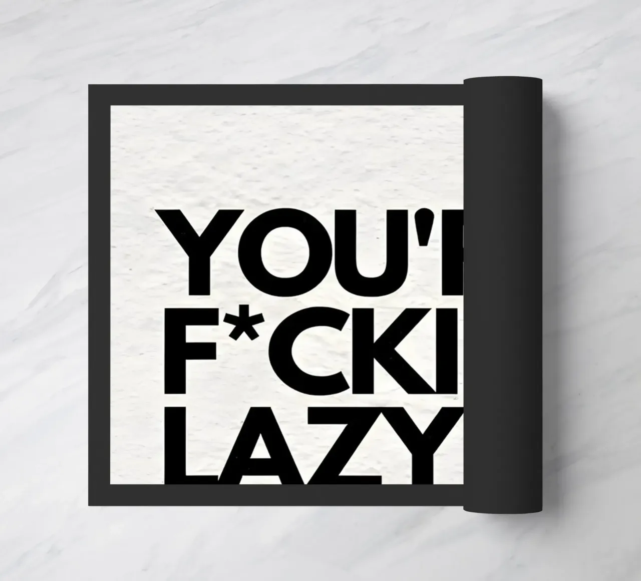 LAZY zerbino da Type & Tape