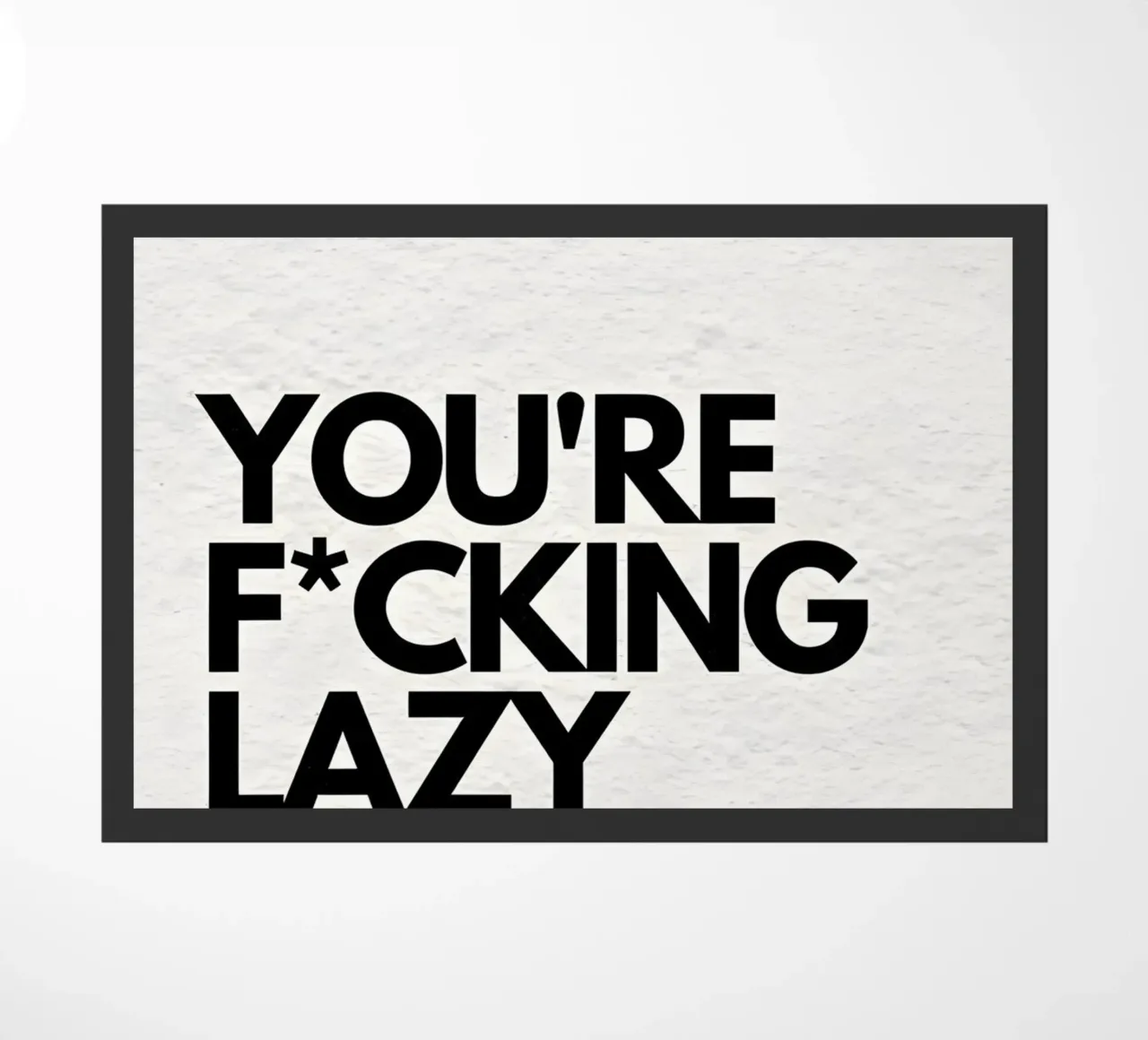 LAZY zerbino da Type & Tape