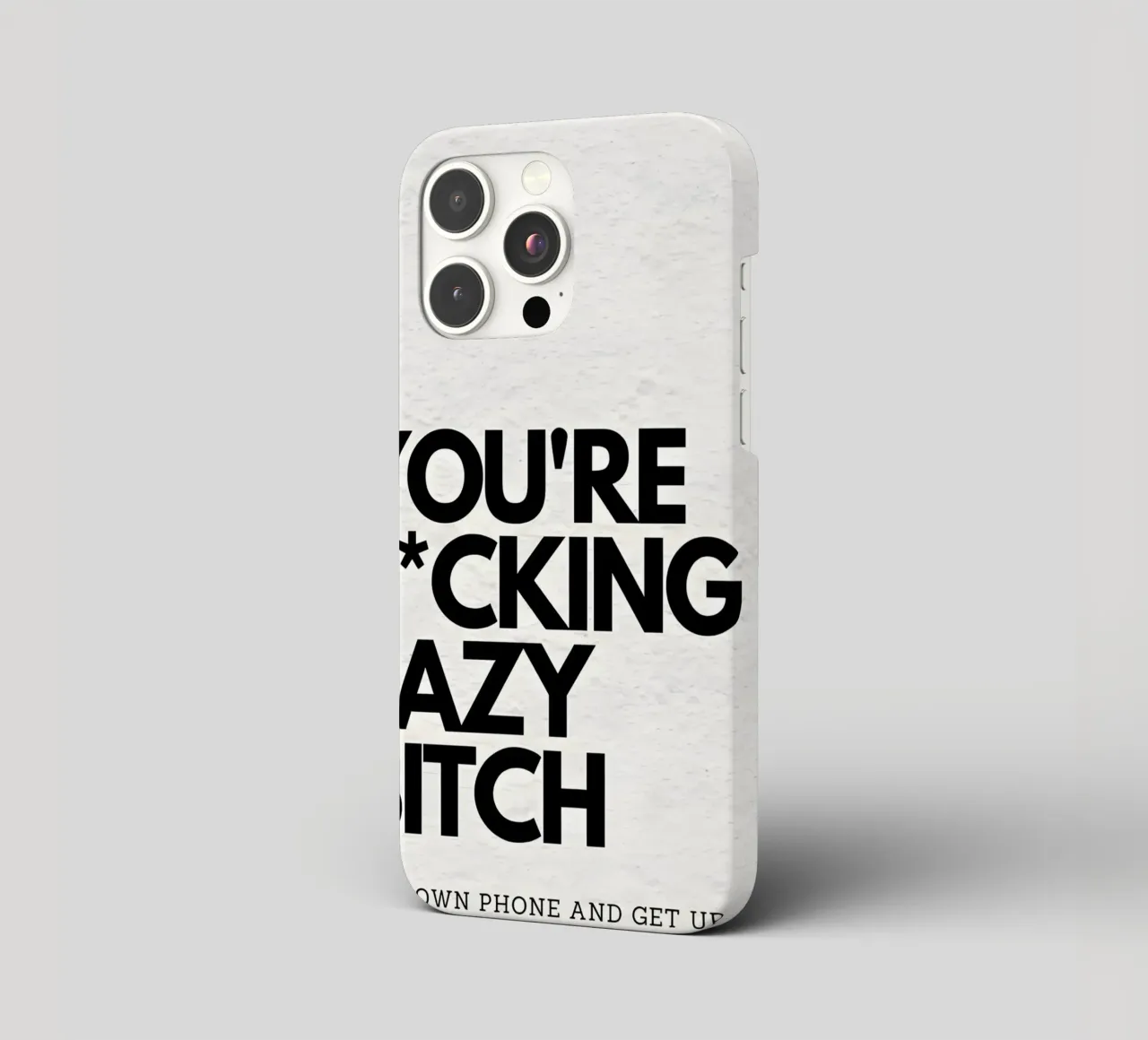 LAZY cover iphone da Type & Tape