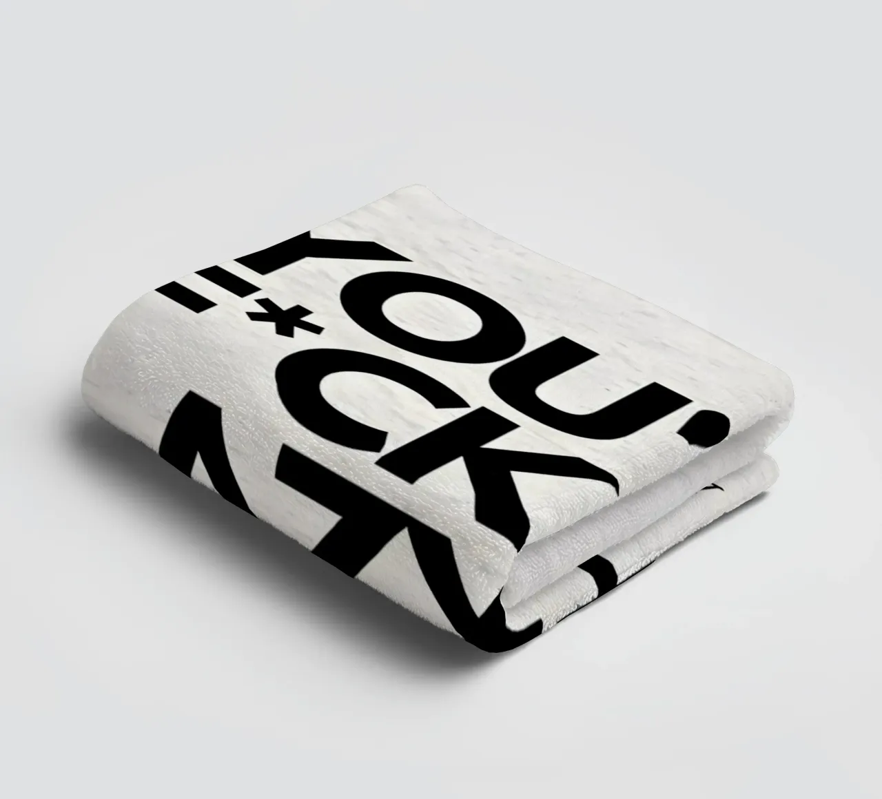 LAZY asciugamano da bagno da Type & Tape