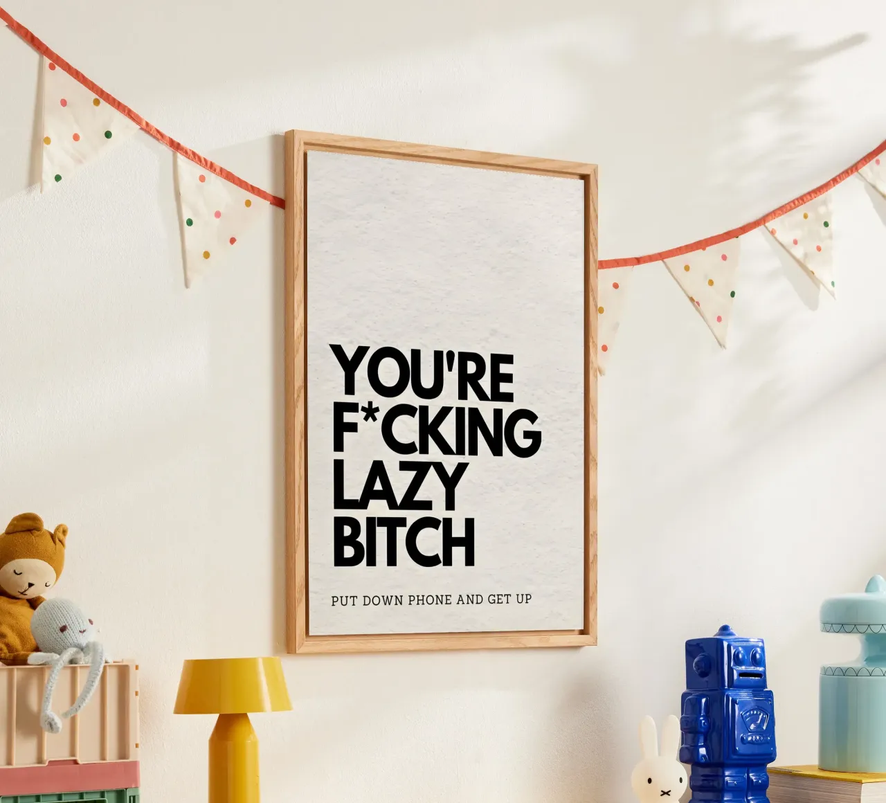 LAZY plexiglass da Type & Tape