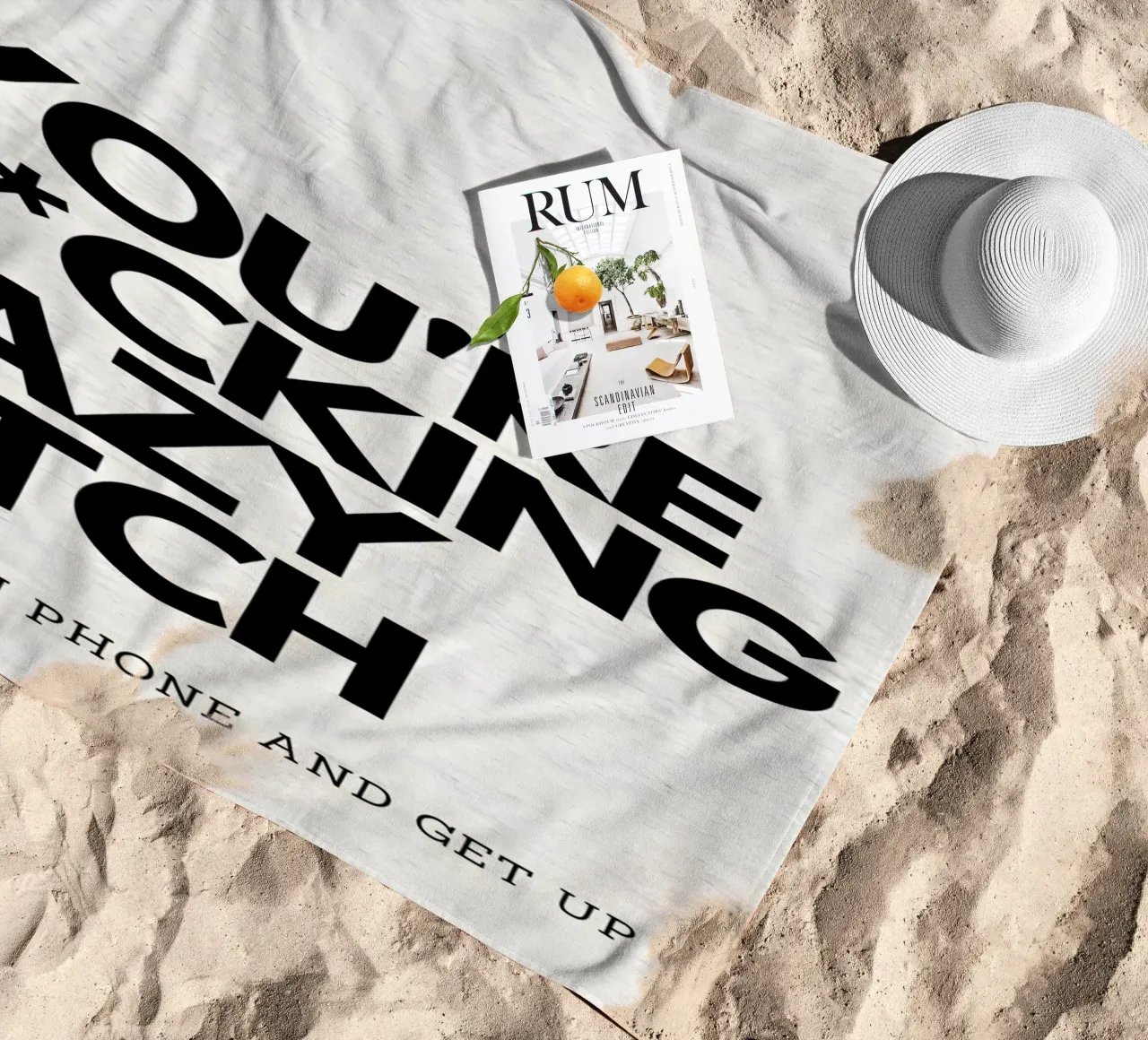 LAZY telo mare da Type & Tape