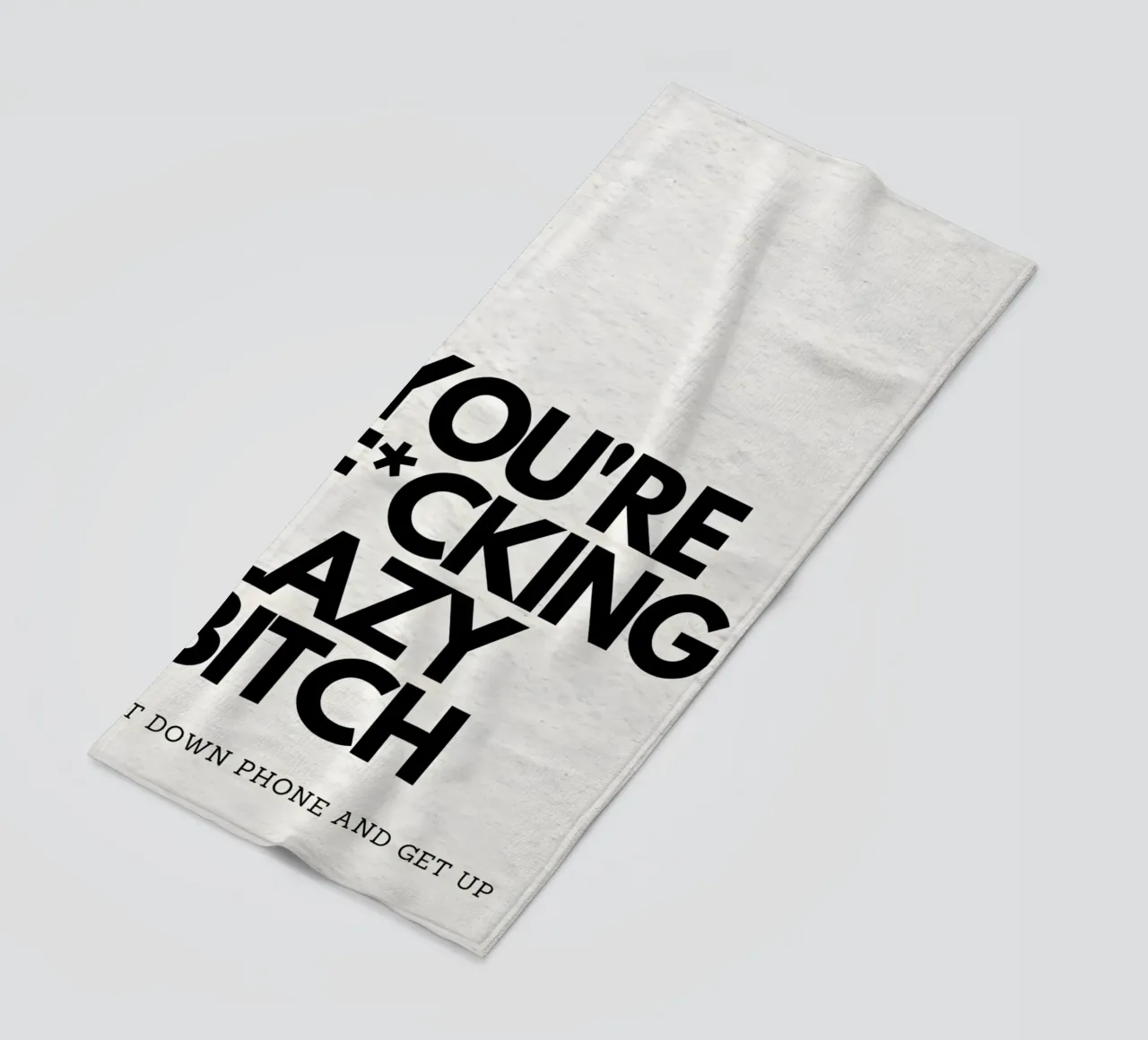 LAZY telo mare da Type & Tape