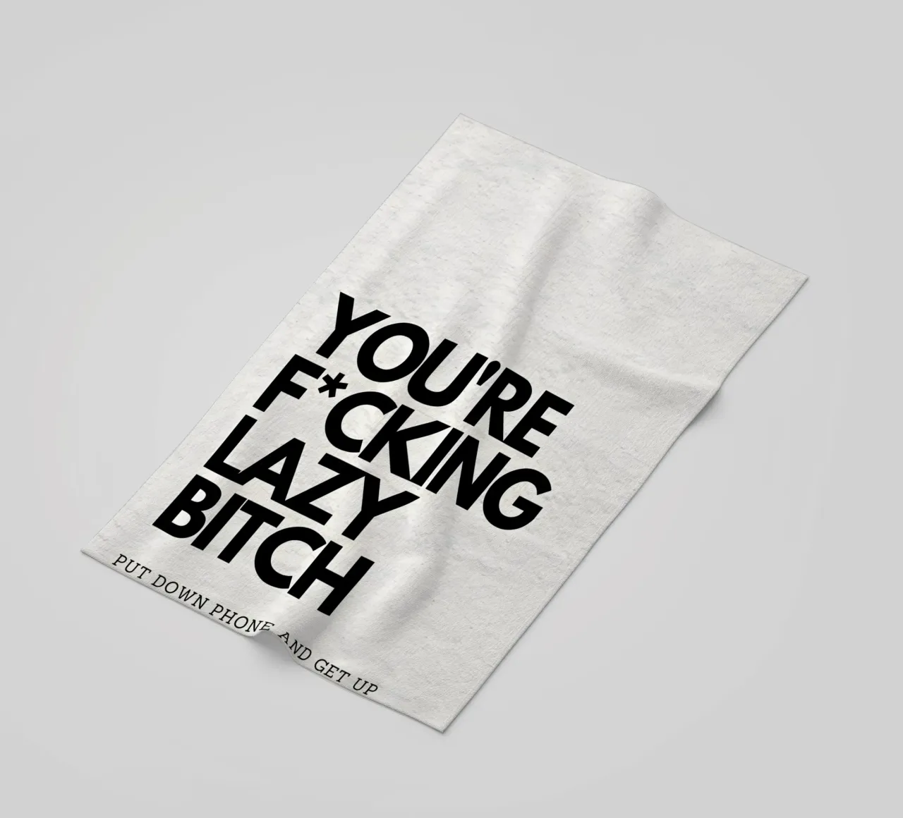 LAZY telo mare da Type & Tape