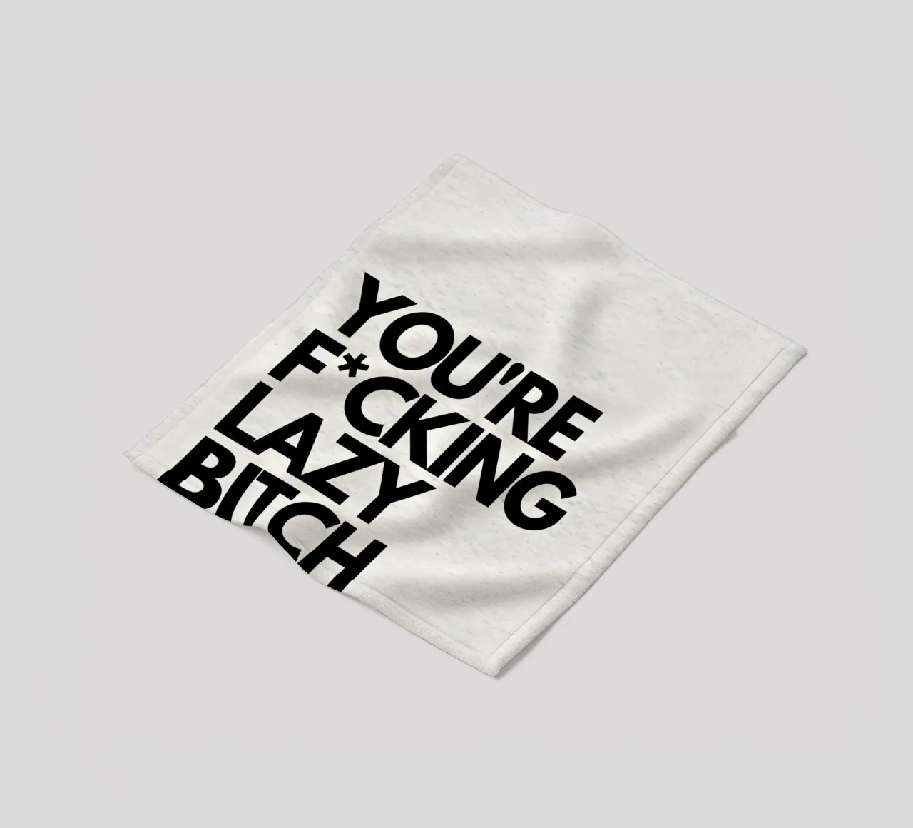 LAZY coperta in pile da Type & Tape