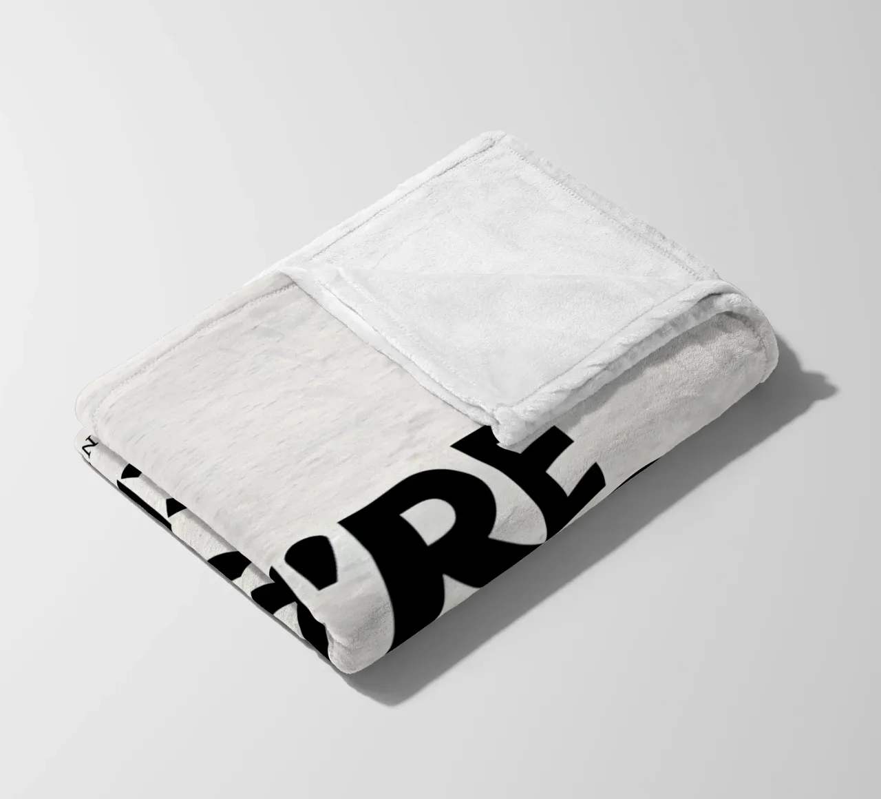 LAZY coperta in pile da Type & Tape