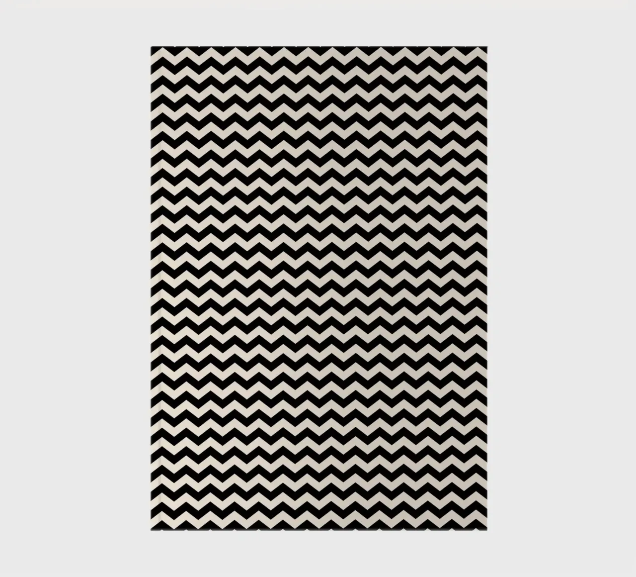 Minimal Chic Basic Chevron Pattern | Black and Ivory carnet de notes de Beauty in Simplicity