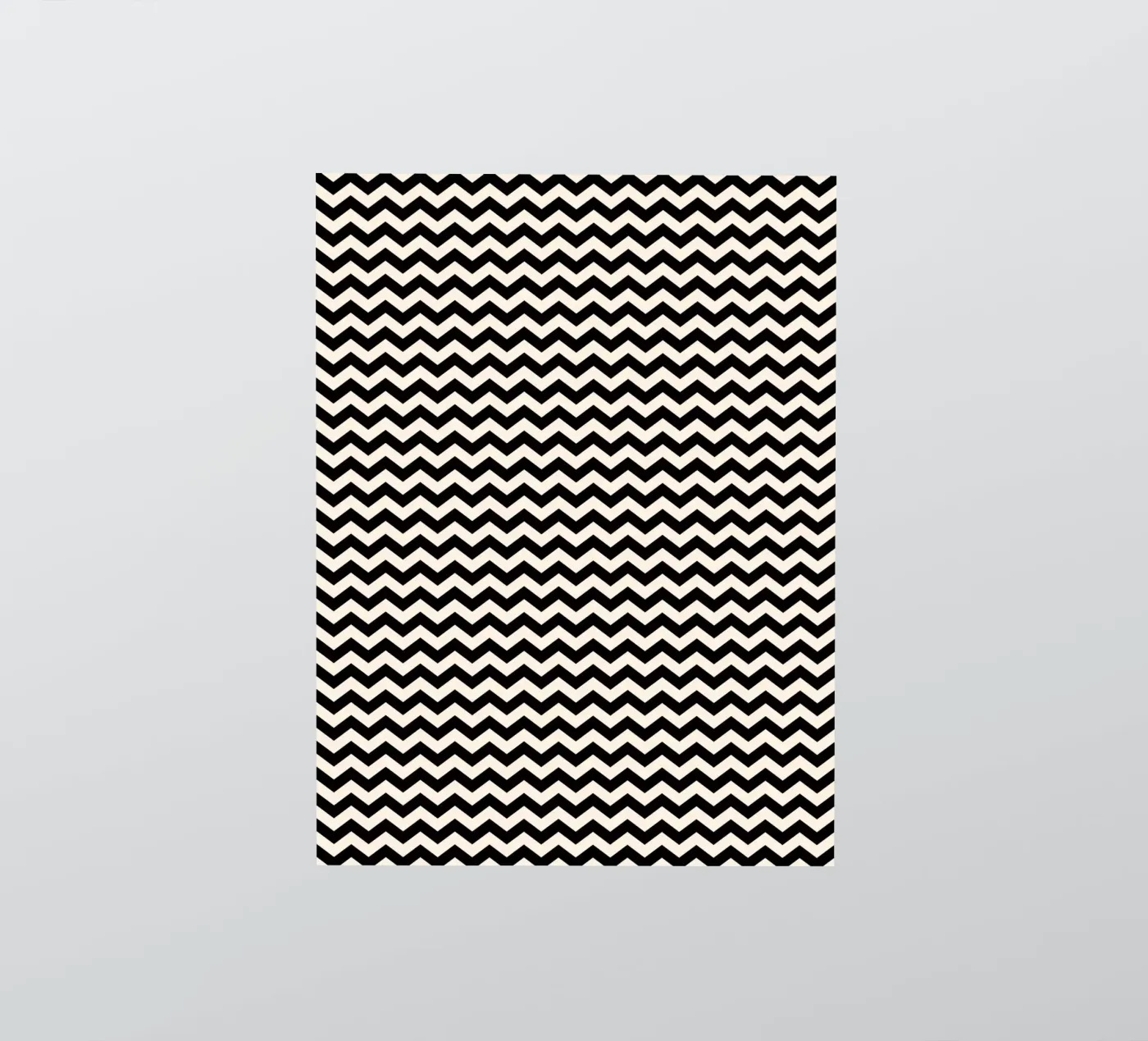 Minimal Chic Basic Chevron-Muster | Schwarz und Elfenbein Sticker von Beauty in Simplicity