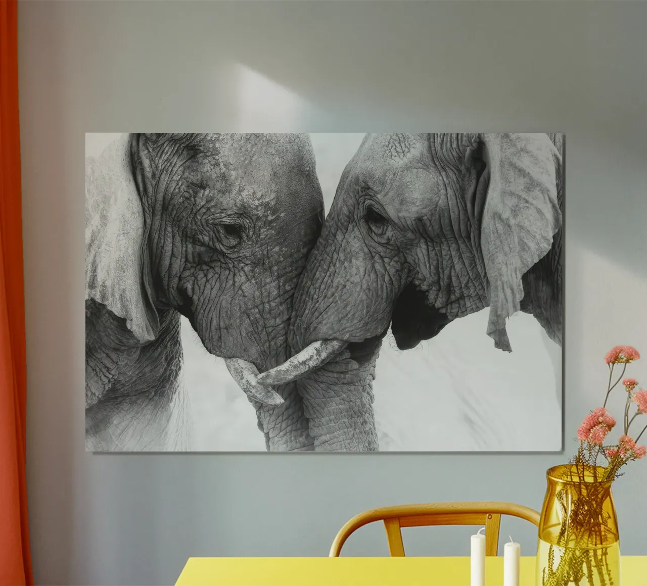 Elefante - Tocco poster da vintgeseyn
