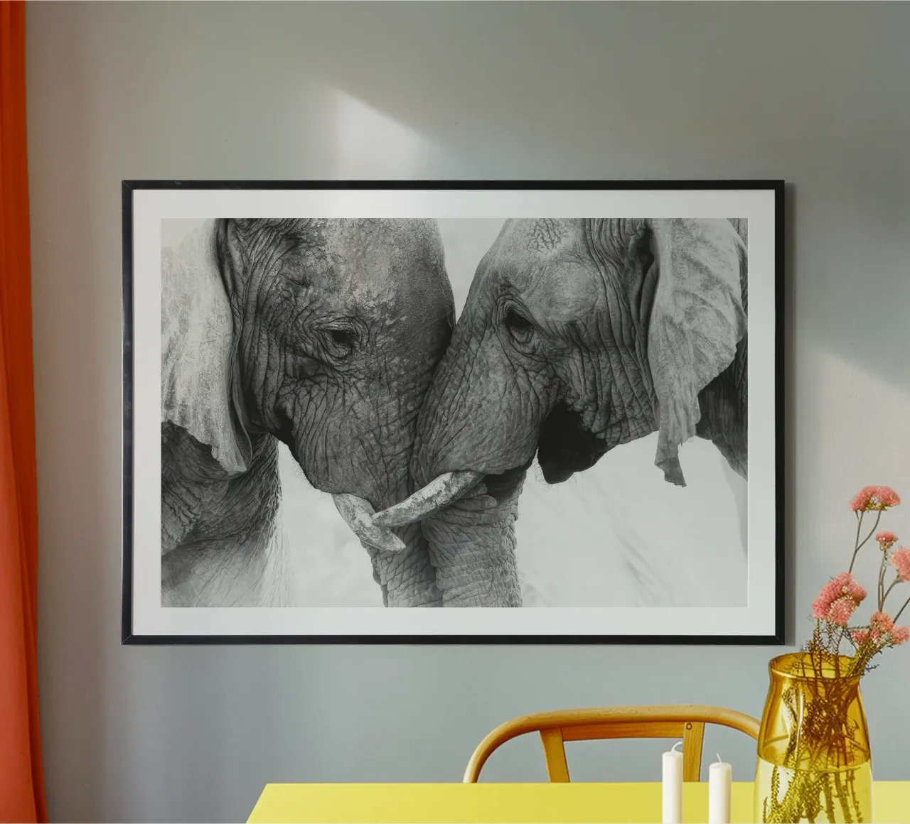 Elefante - Tocco poster da vintgeseyn