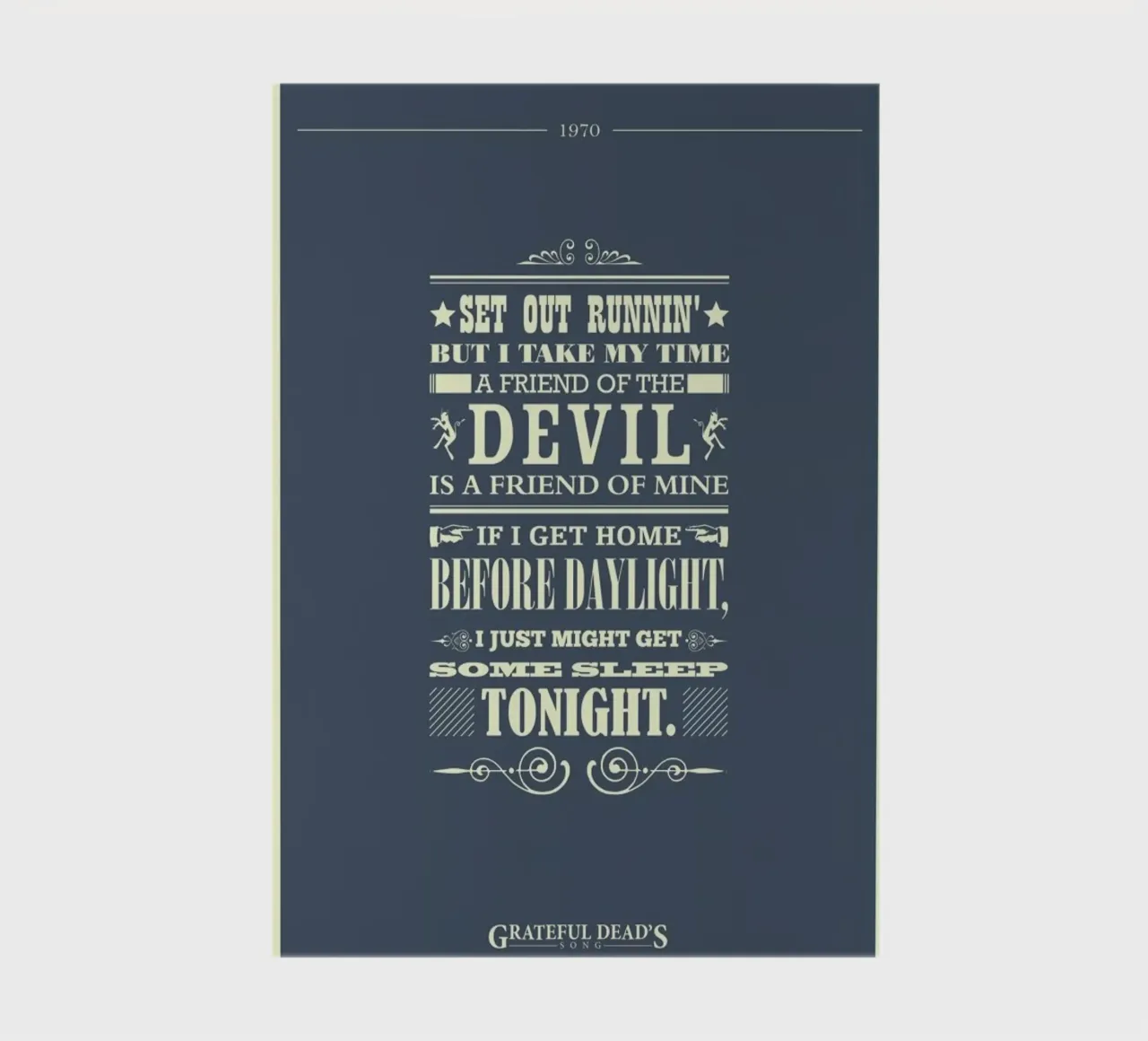 Friend of the Devil notebook by Rahma Projekt