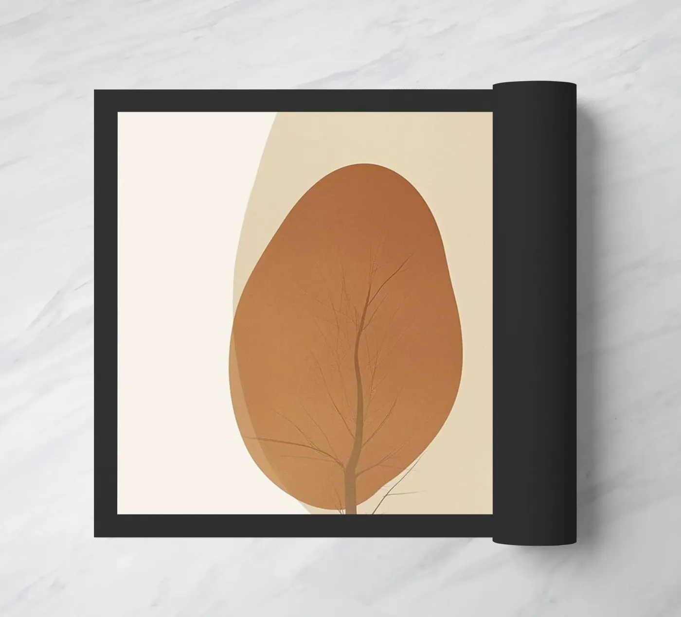 Couple under tree doormat by LeDieg