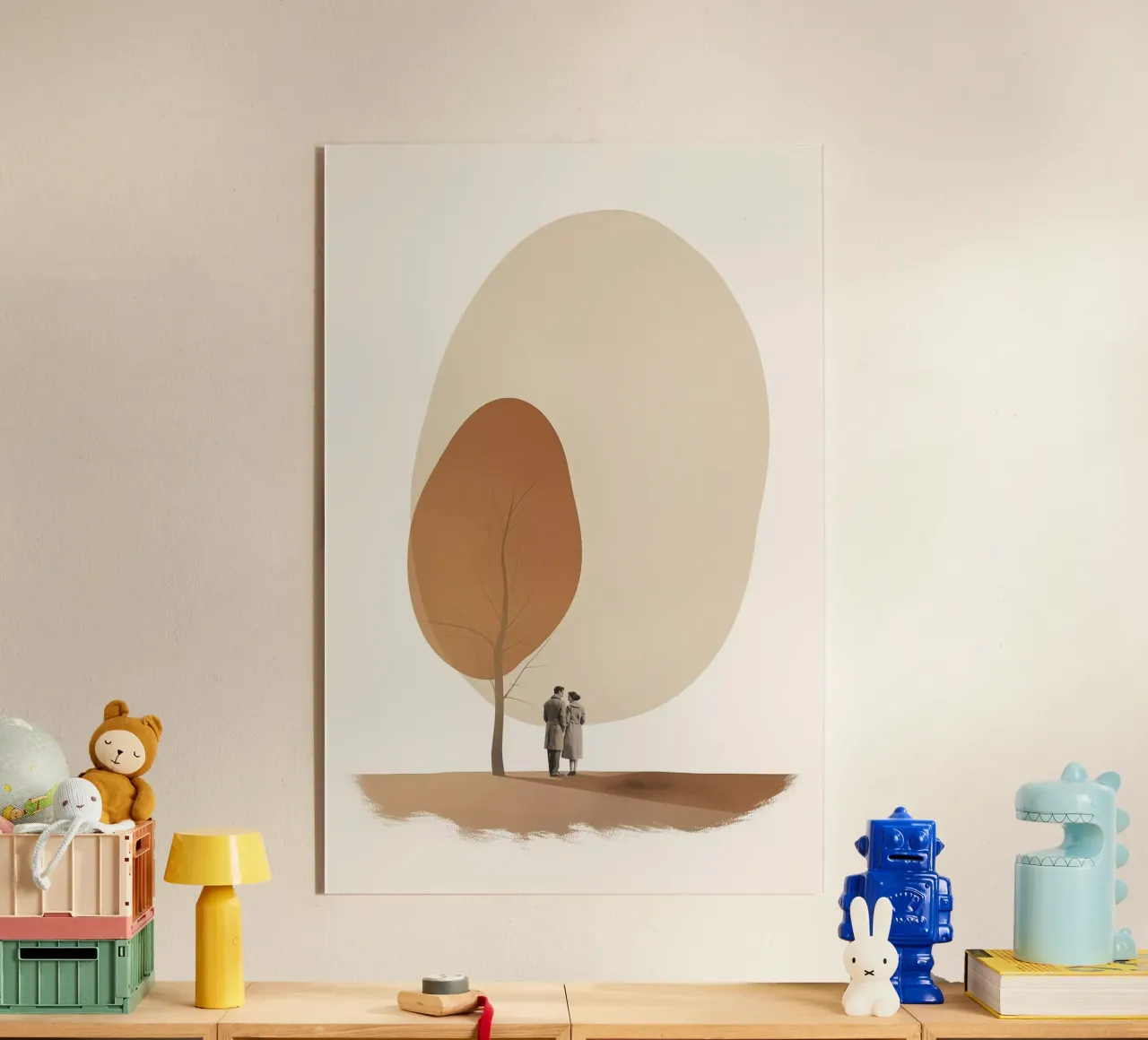 Couple under tree plexiglass da LeDieg