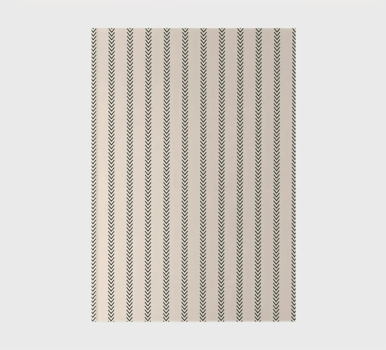 Frecce a strisce minimaliste classiche di base - nero su avorio diario da Beauty in Simplicity