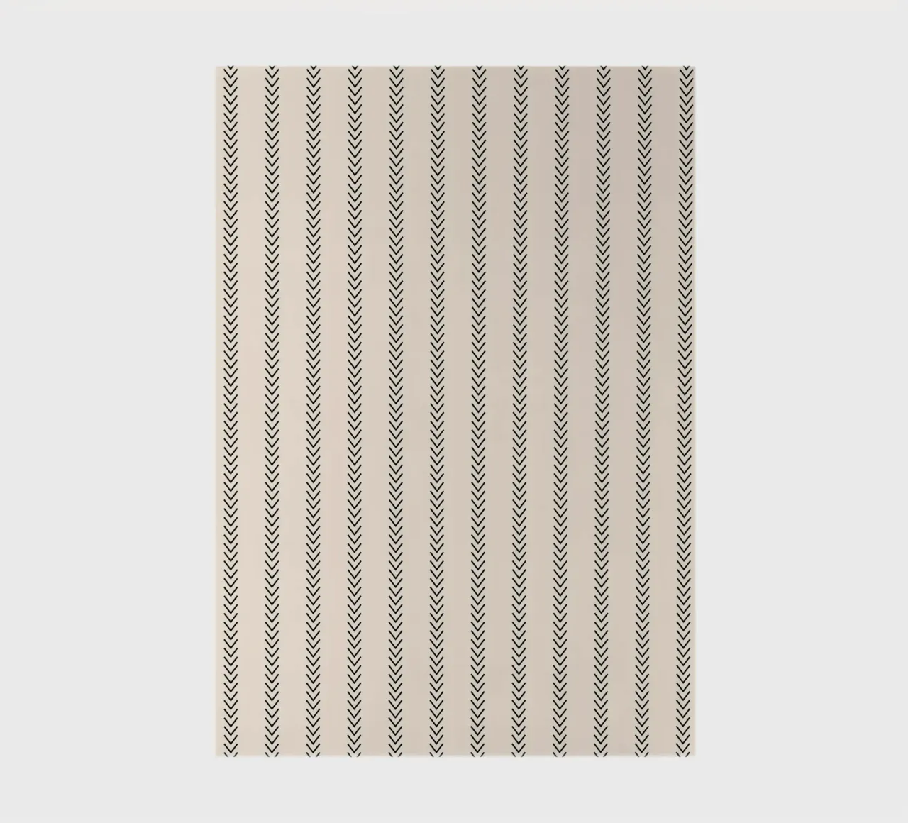 Frecce a strisce minimaliste classiche di base - nero su avorio diario da Beauty in Simplicity