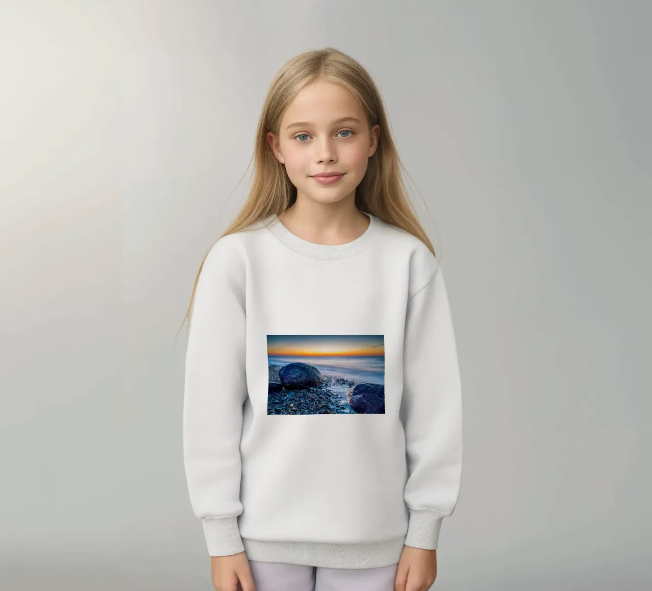 Massi sul Mar Baltico felpa bambino da Marcus Beckert | Fotografie