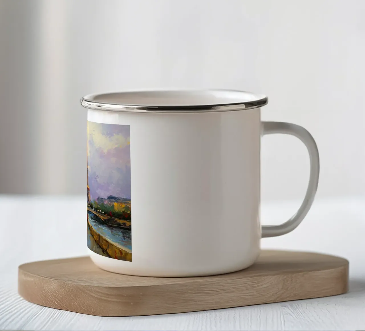 Parigi tazza in smalto da Fleur de Lys