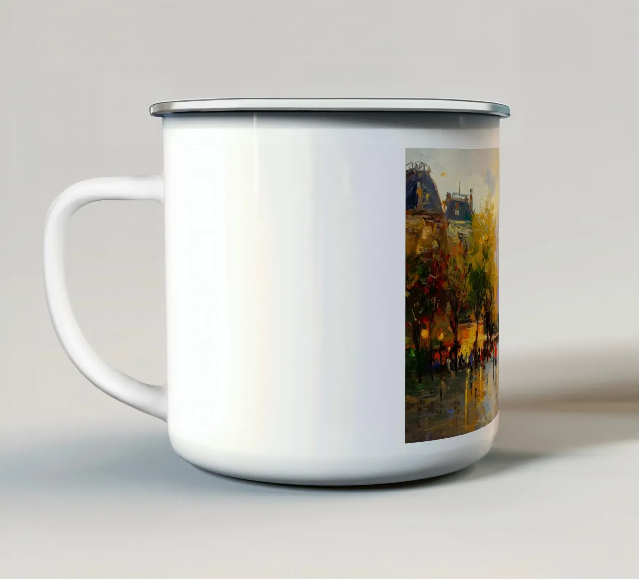 Parigi tazza in smalto da Fleur de Lys