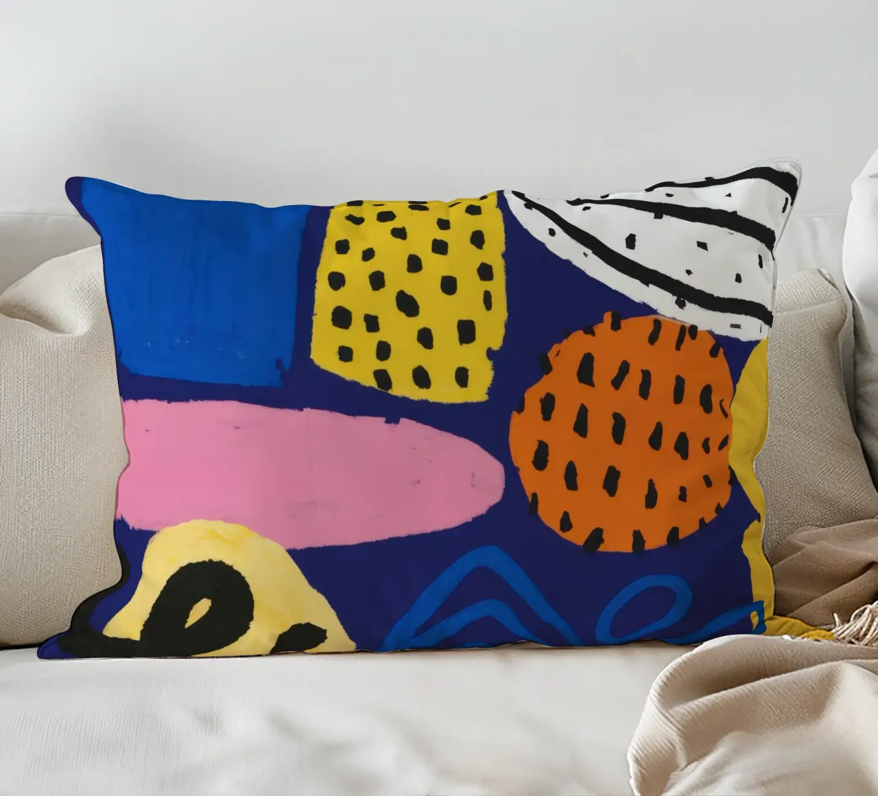Memphis Pattern Mix cuscino da Bruce Juice