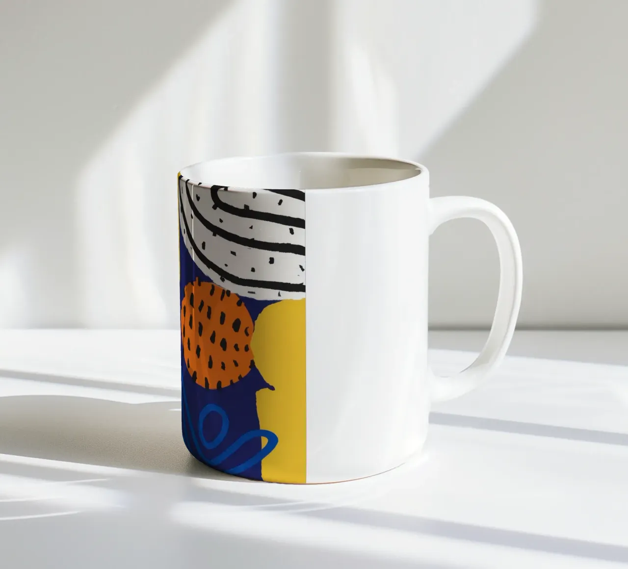 Memphis Pattern Mix tazza in ceramica da Bruce Juice