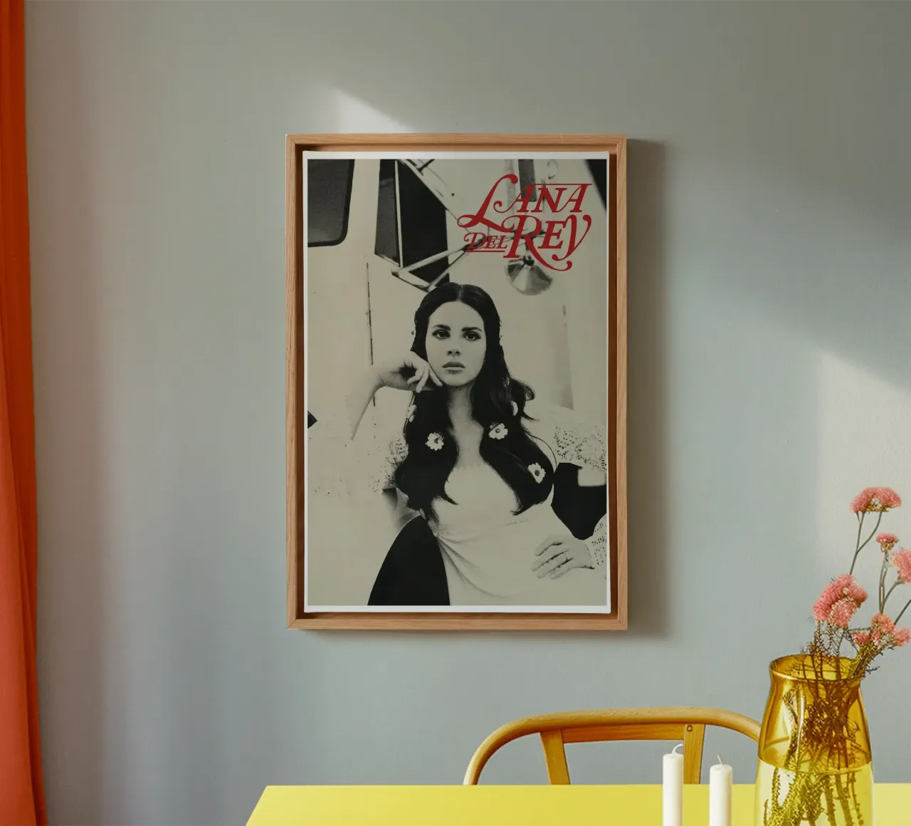 Da Lizzy Grant a Lana Del Rey tela con Cornice a cassetta da mamass
