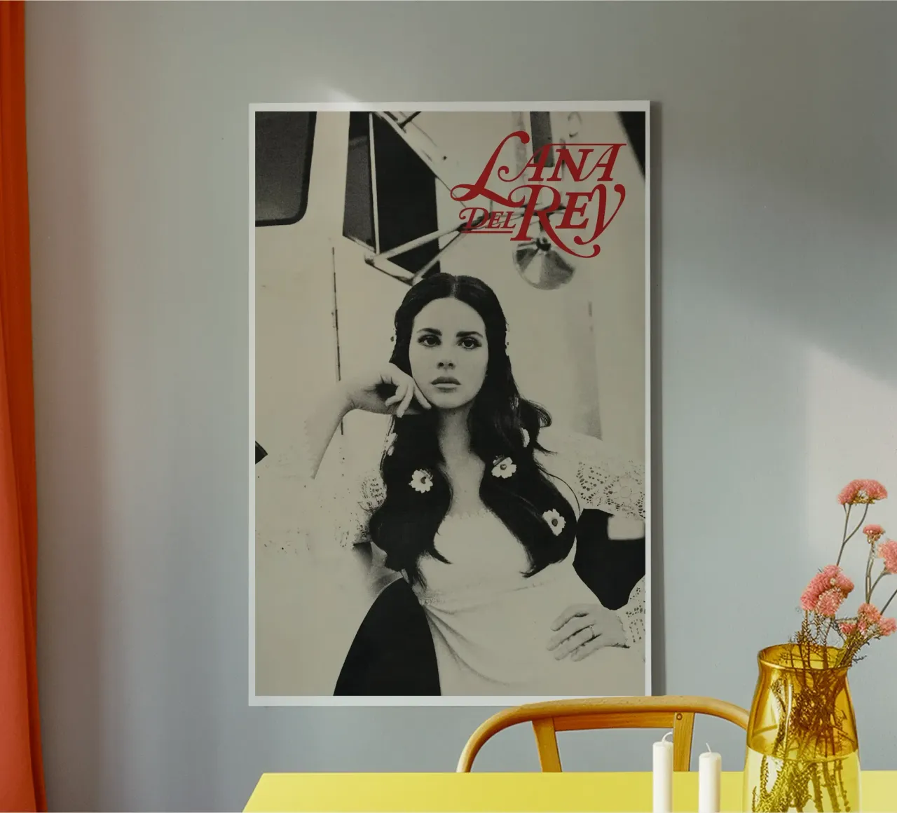 Da Lizzy Grant a Lana Del Rey tela con Cornice a cassetta da mamass