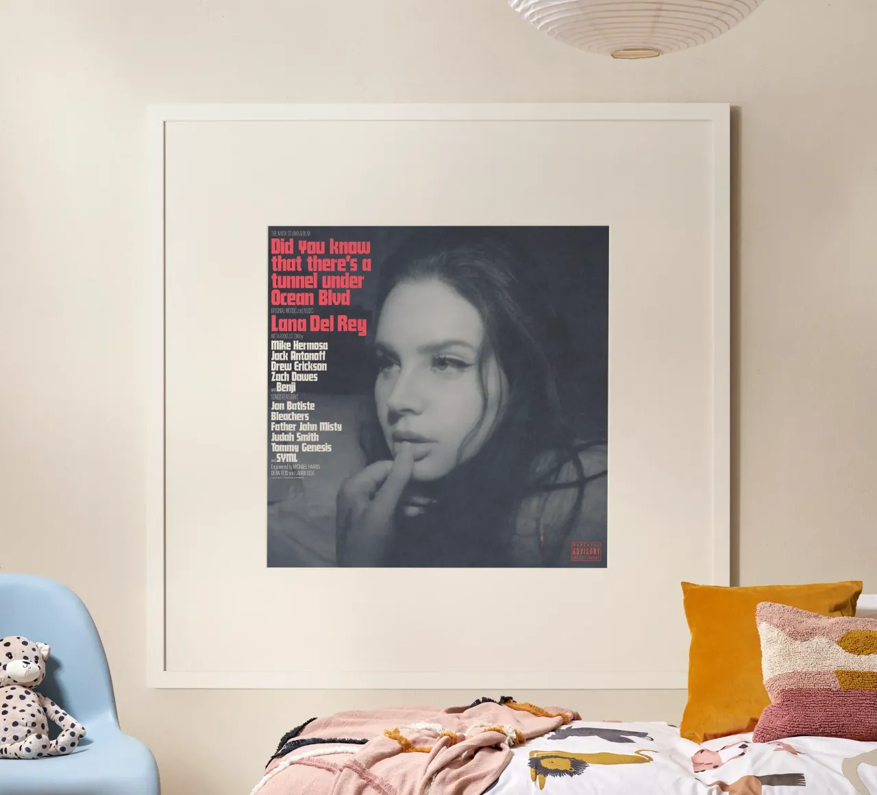 La malinconica regina del pop Lana del Rey poster da mamass