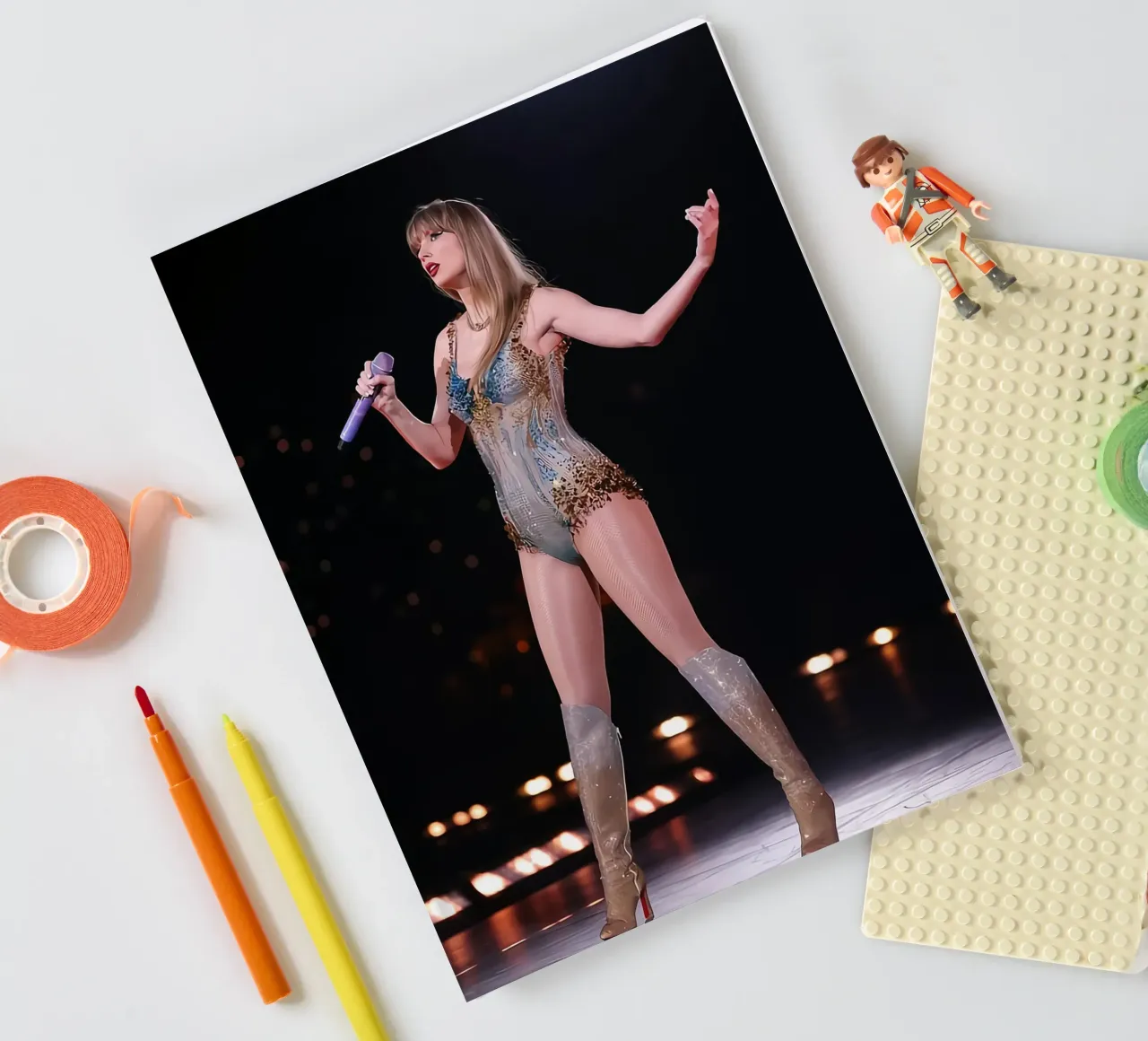 Taylor Swift Queen of Reinvention notebook by dfgtfdt