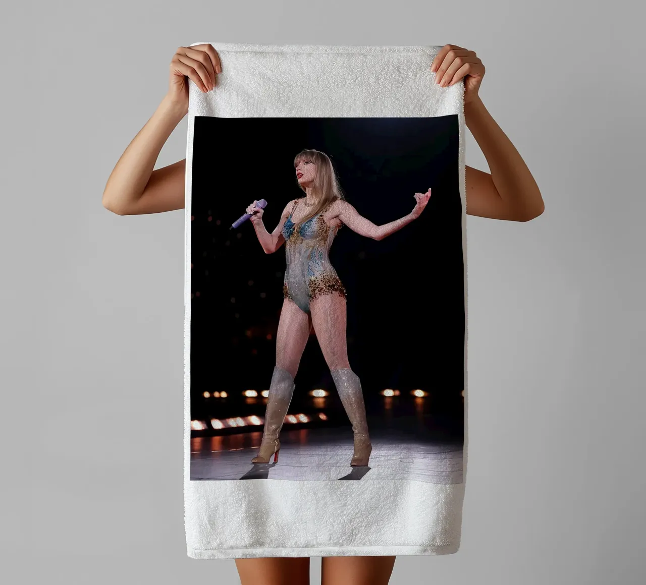 Taylor Swift Queen of Reinvention towel by dfgtfdt