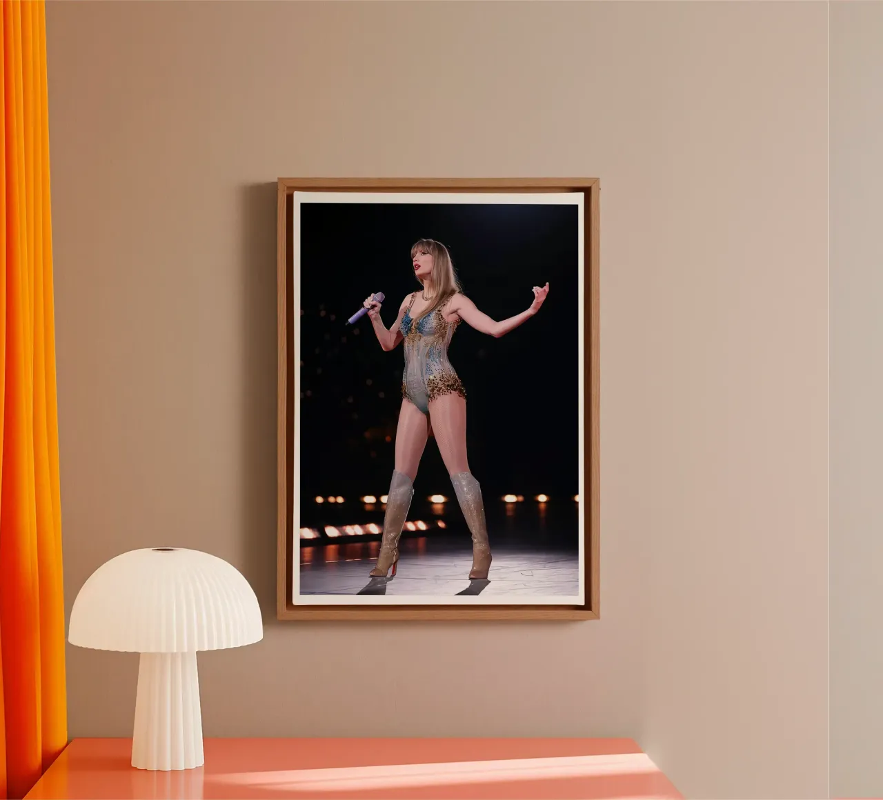 Taylor Swift regina della reinvenzione tela con Cornice a cassetta da dfgtfdt