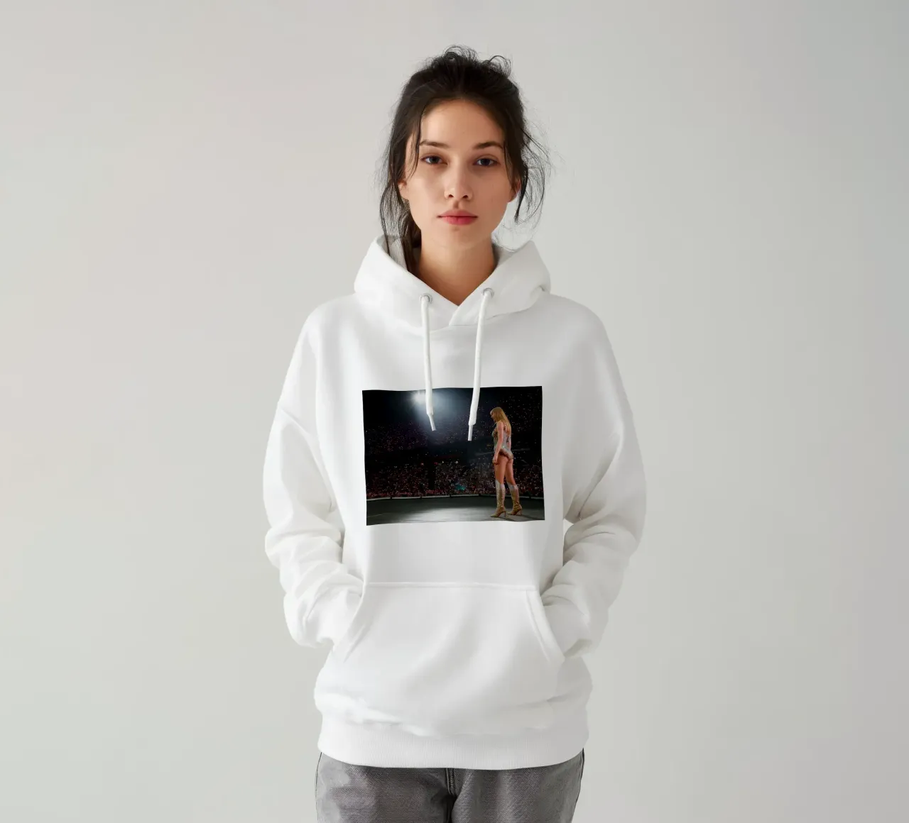 Intrépida e imparable Taylor Swift sudadera con capucha de dfgtfdt