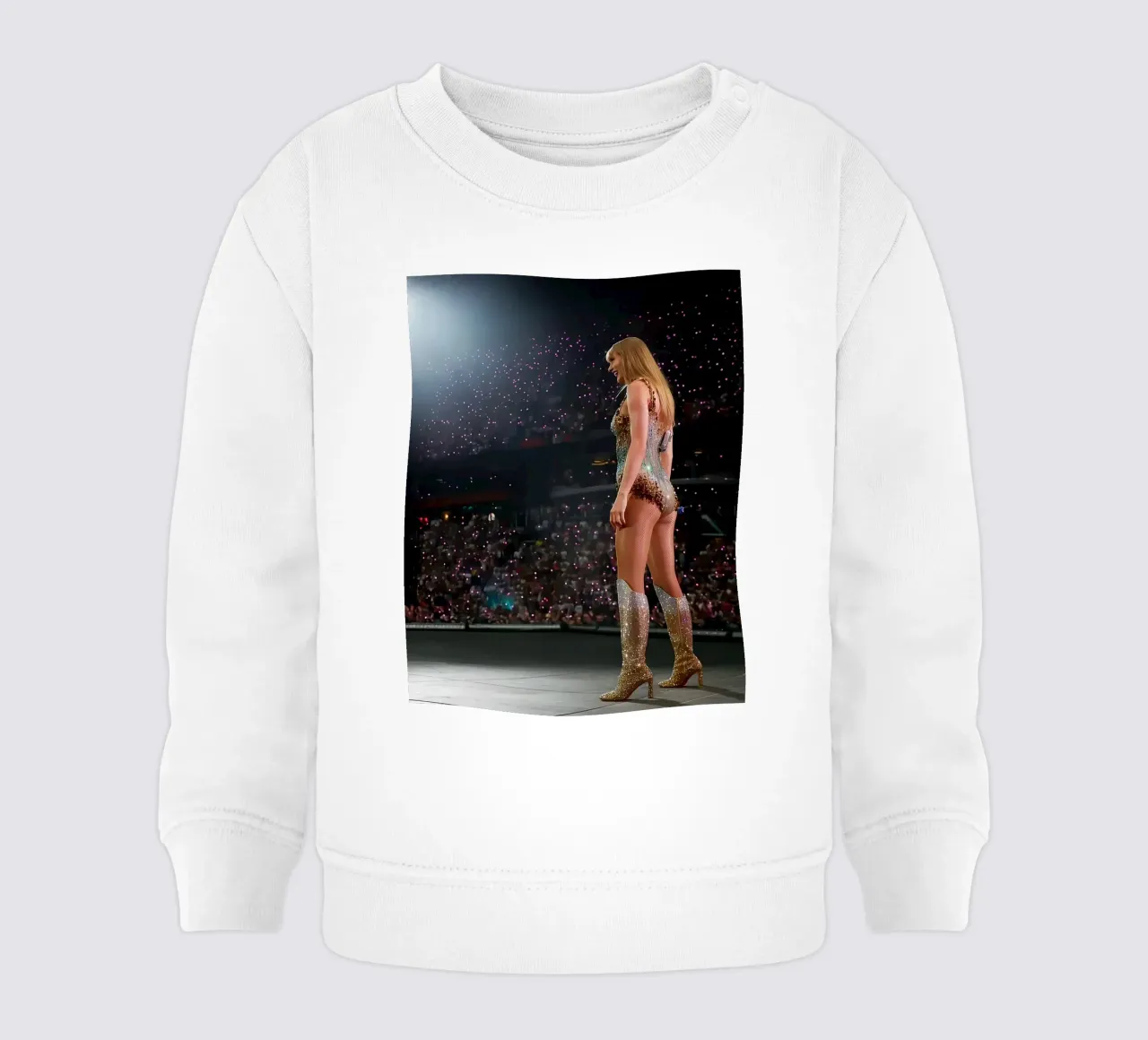 L'impavida e inarrestabile Taylor Swift felpa neonato da dfgtfdt