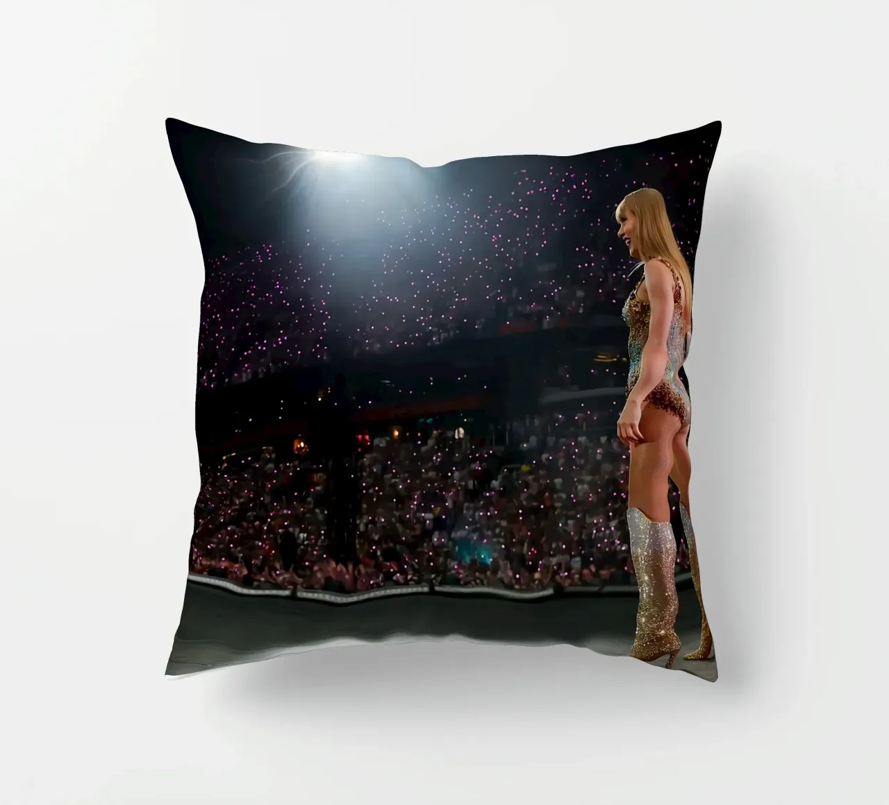 Fearless and Unstoppable Taylor Swift decorative cushion by dfgtfdt