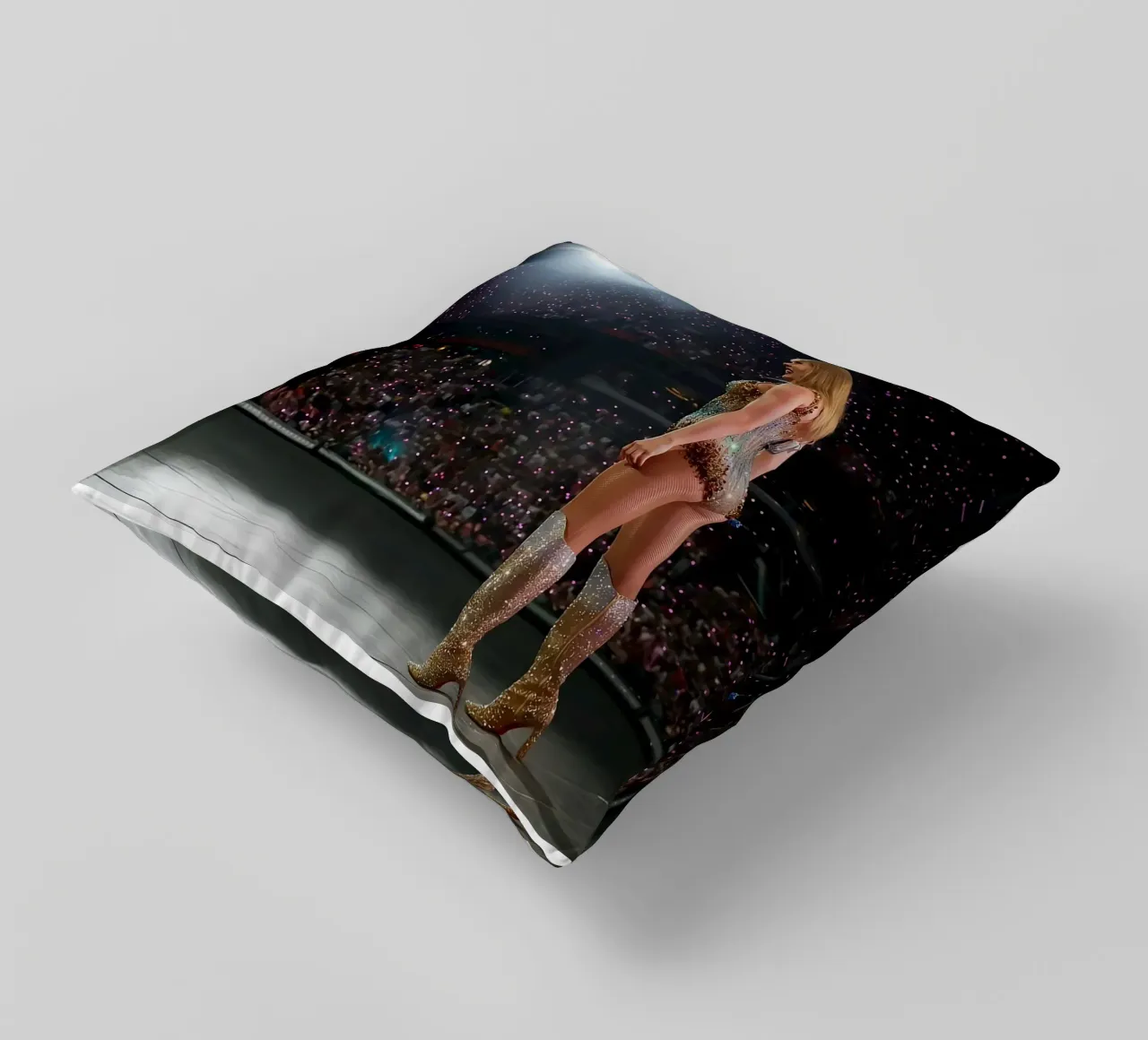 Fearless and Unstoppable Taylor Swift decorative cushion by dfgtfdt