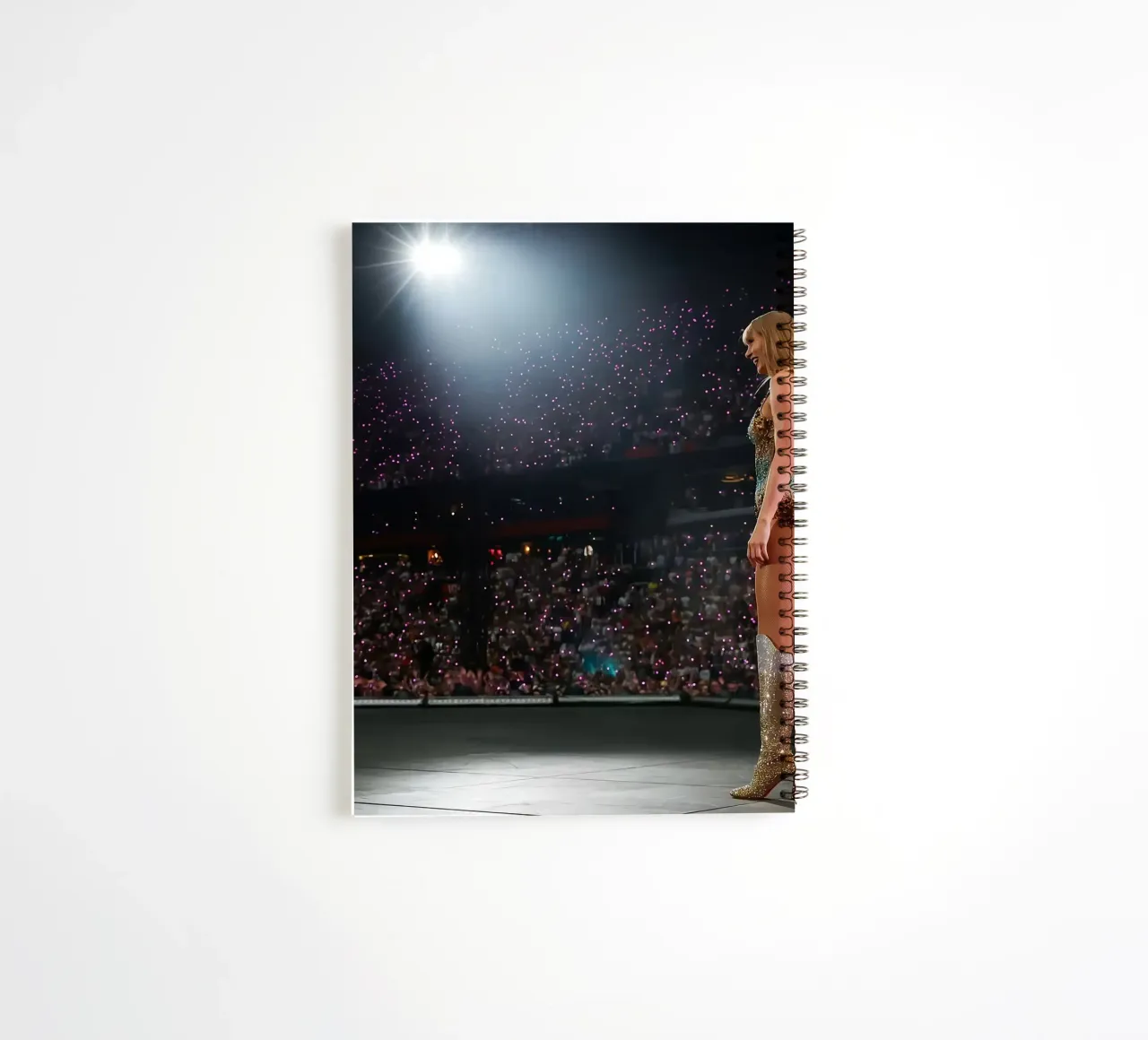 Fearless and Unstoppable Taylor Swift spiral notebook by dfgtfdt